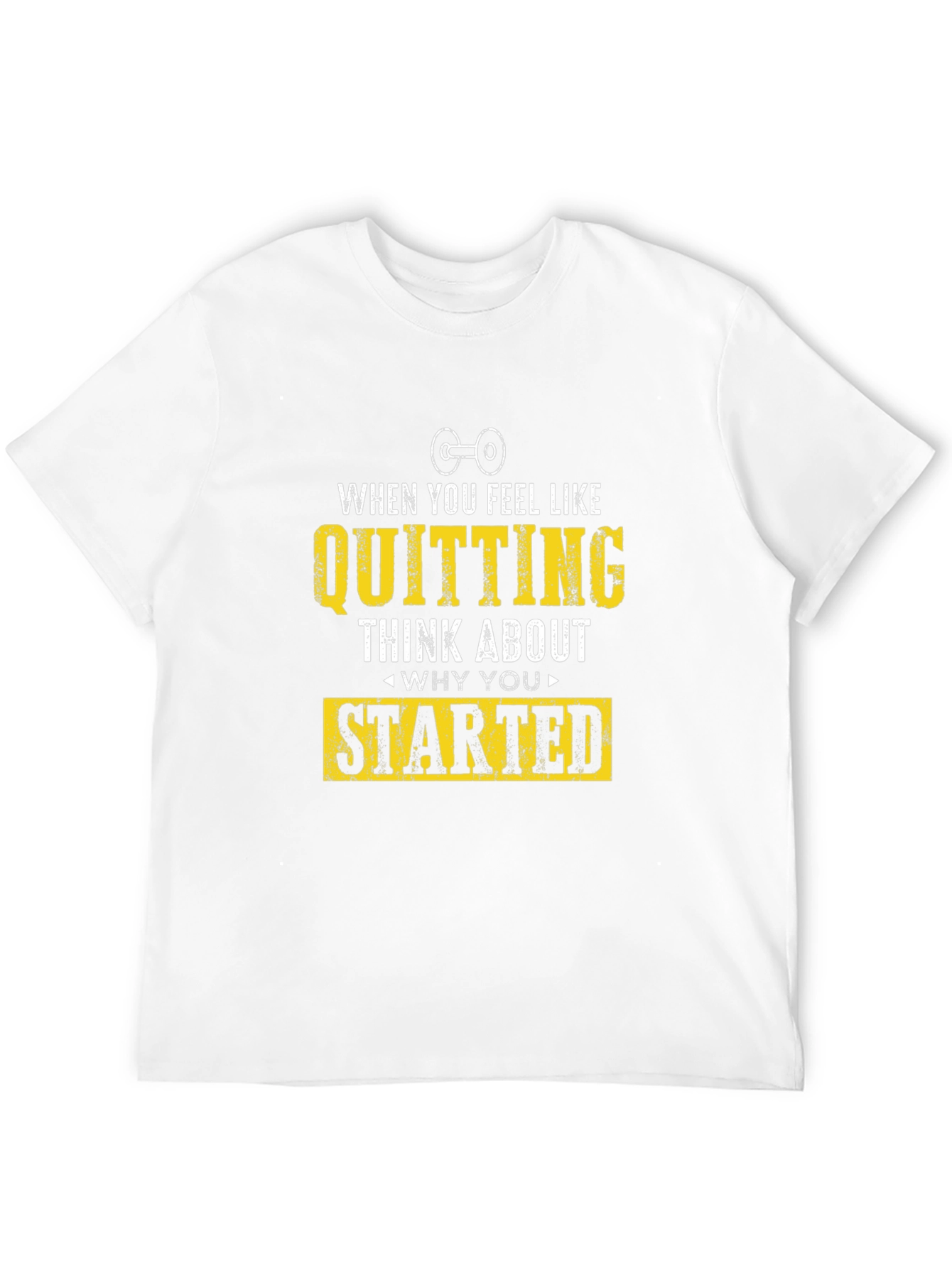 Black Motivational Workout Shirt - Never Quit view 12