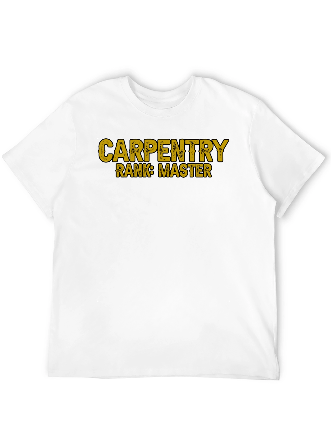 Black Carpentry Master Rank T-Shirt view 12
