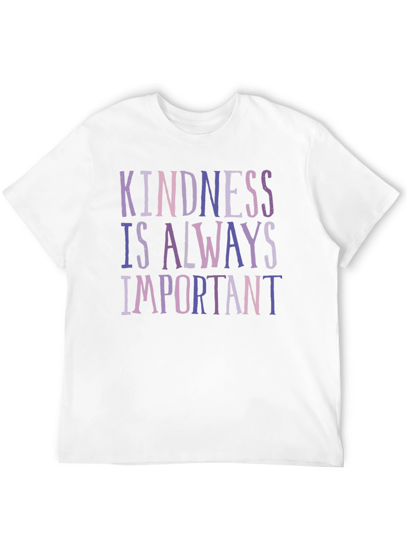 Black Kindness Is Always Important Graphic Tee view 12