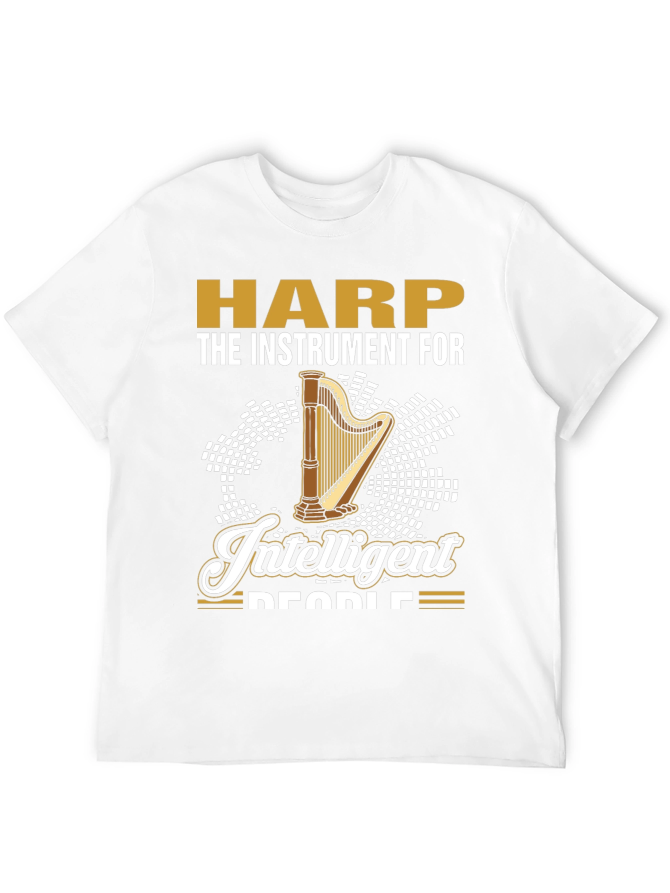Black Harp Intelligent People T-Shirt view 12