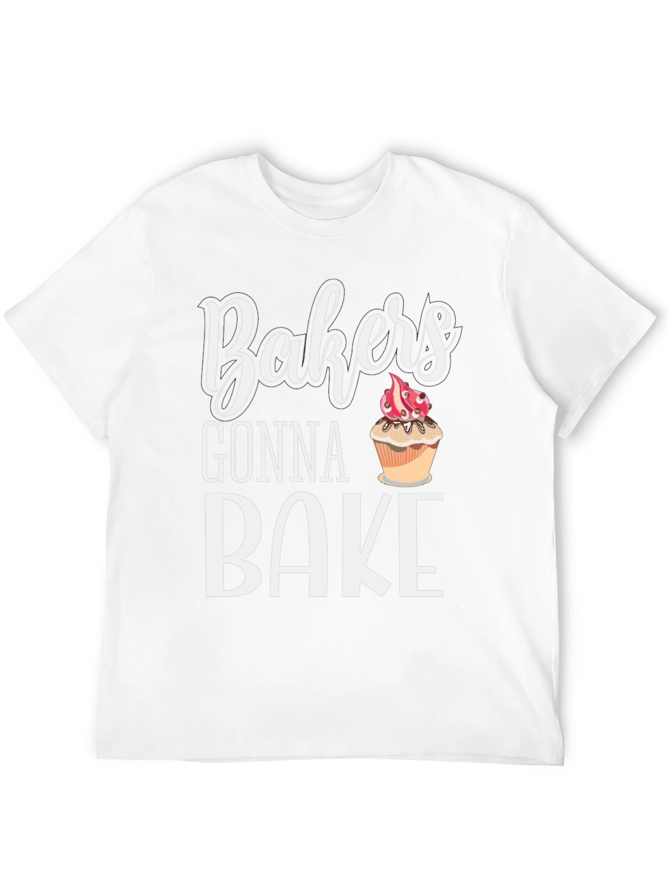 Black Bakers Gonna Bake T-Shirt Cupcake Baking Tee view 12