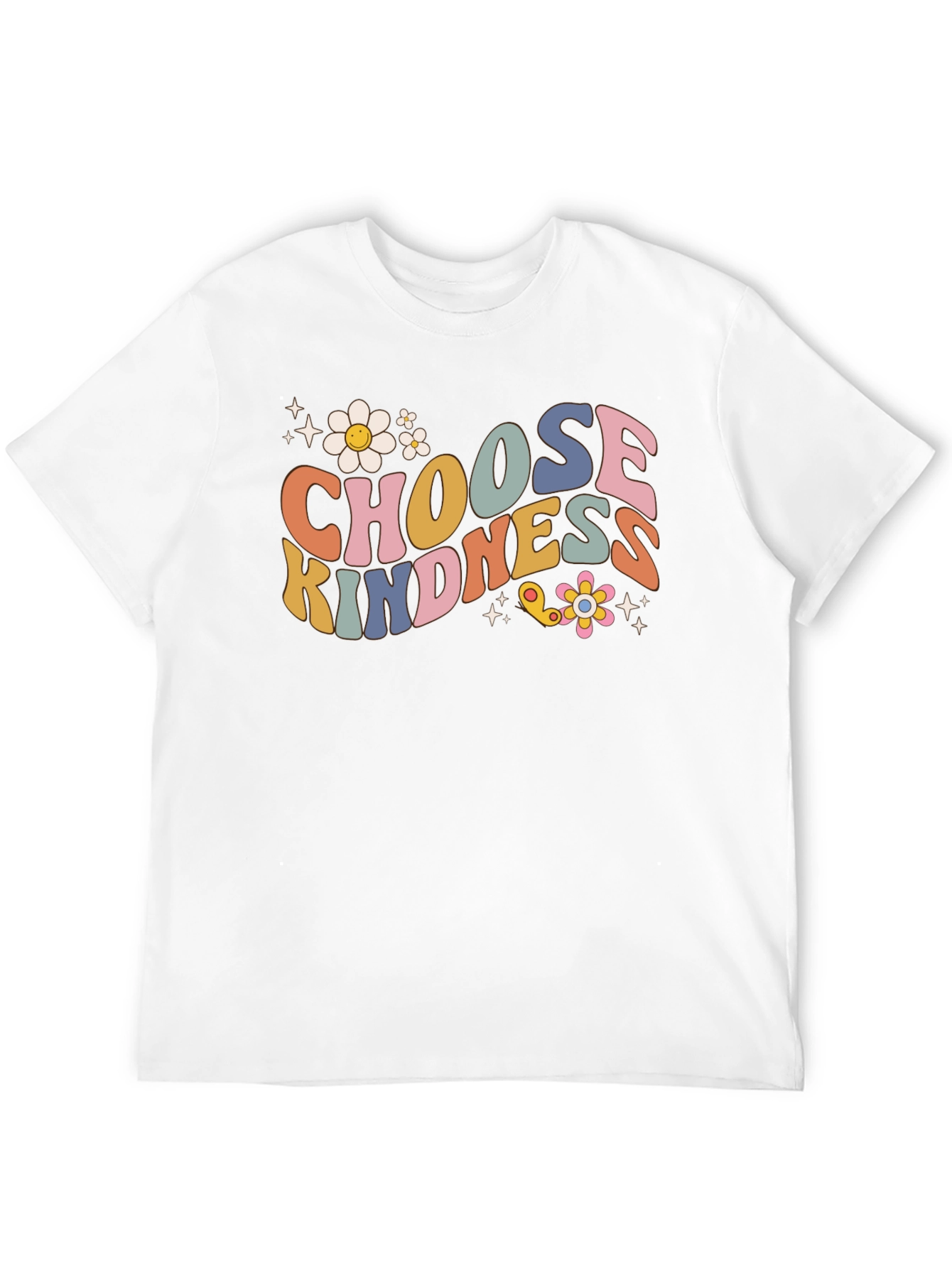 Black Choose Kindness Graphic T-Shirt view 12