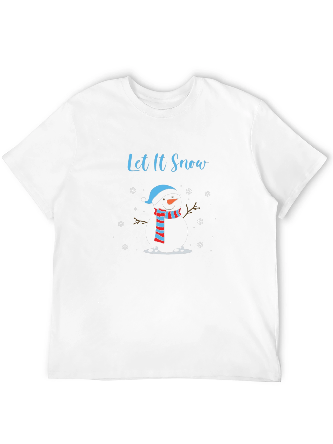 Let It Snow Snowman Graphic Tee - Holiday Style! - 12