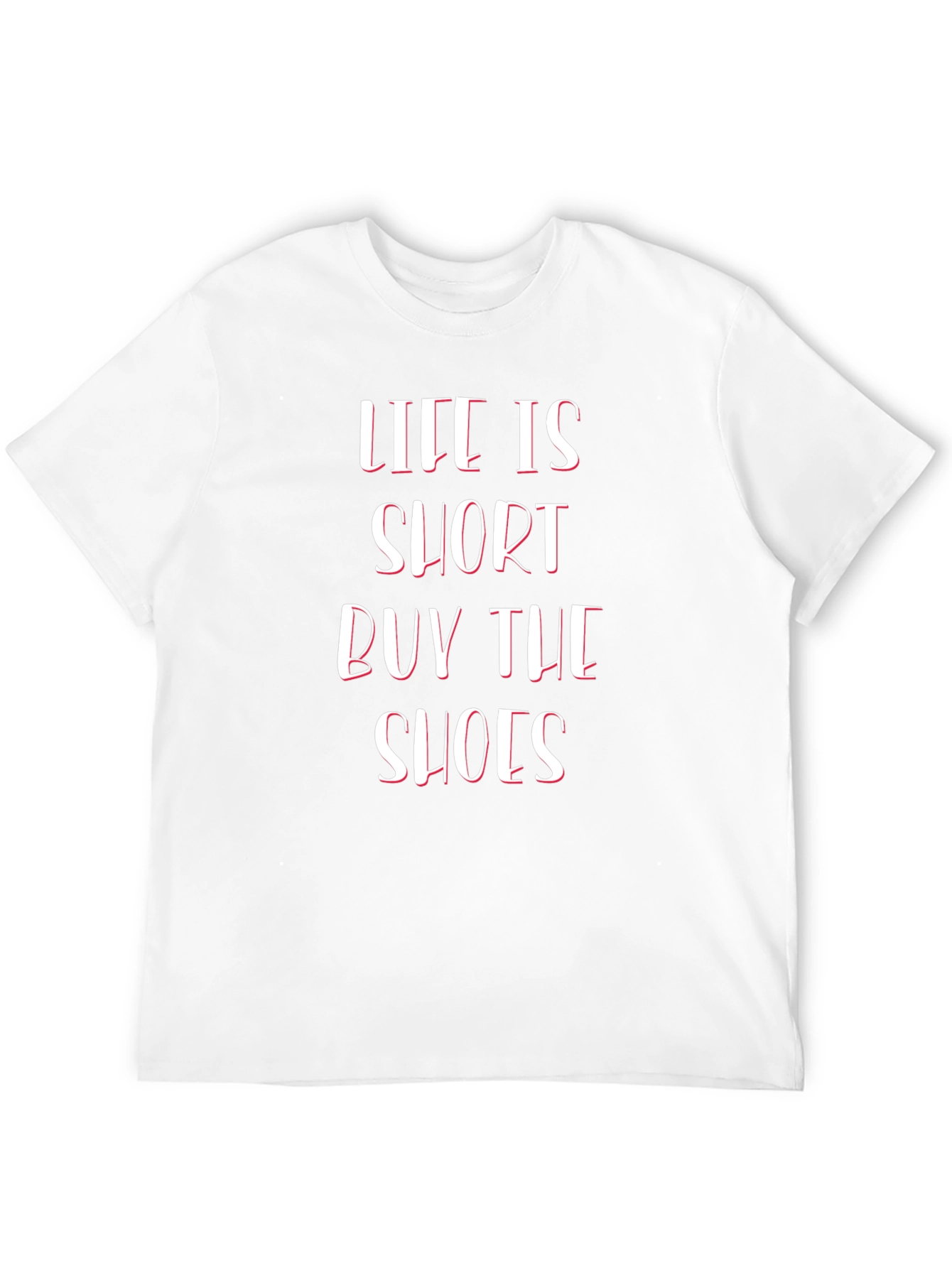 Black Life Is Short Buy The Shoes Graphic T-Shirt view 12