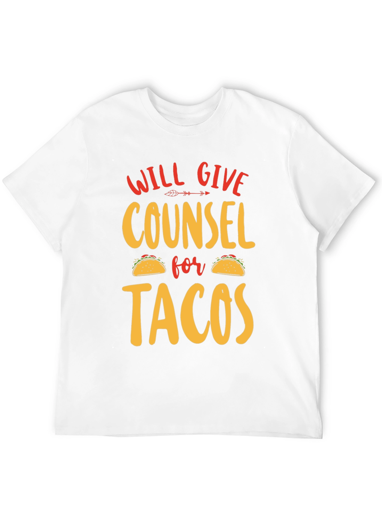 Black Counsel for Tacos Graphic T-Shirt view 12