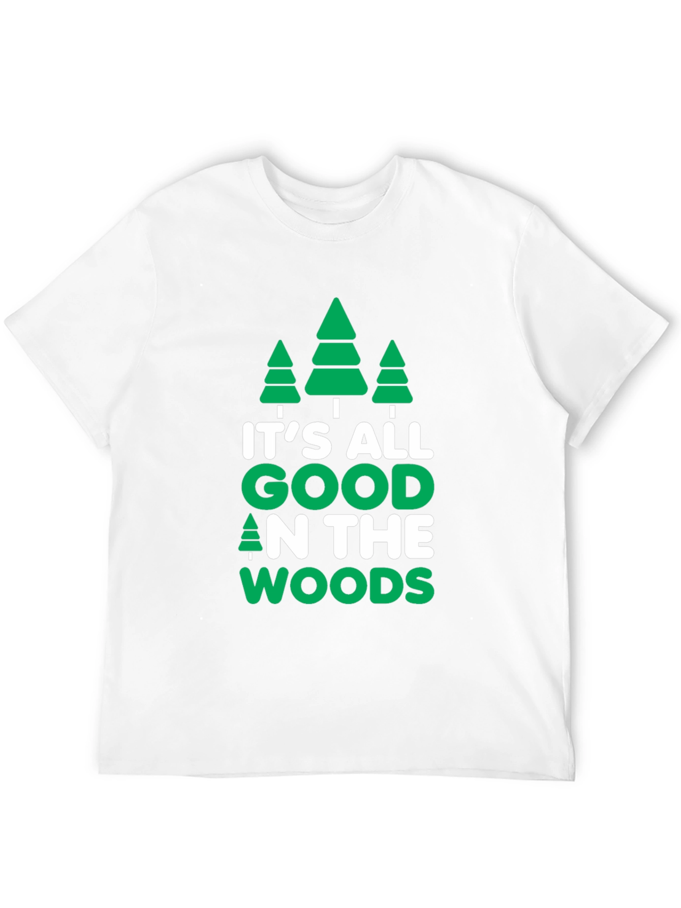 Black It's All Good in the Woods Graphic Tee view 12