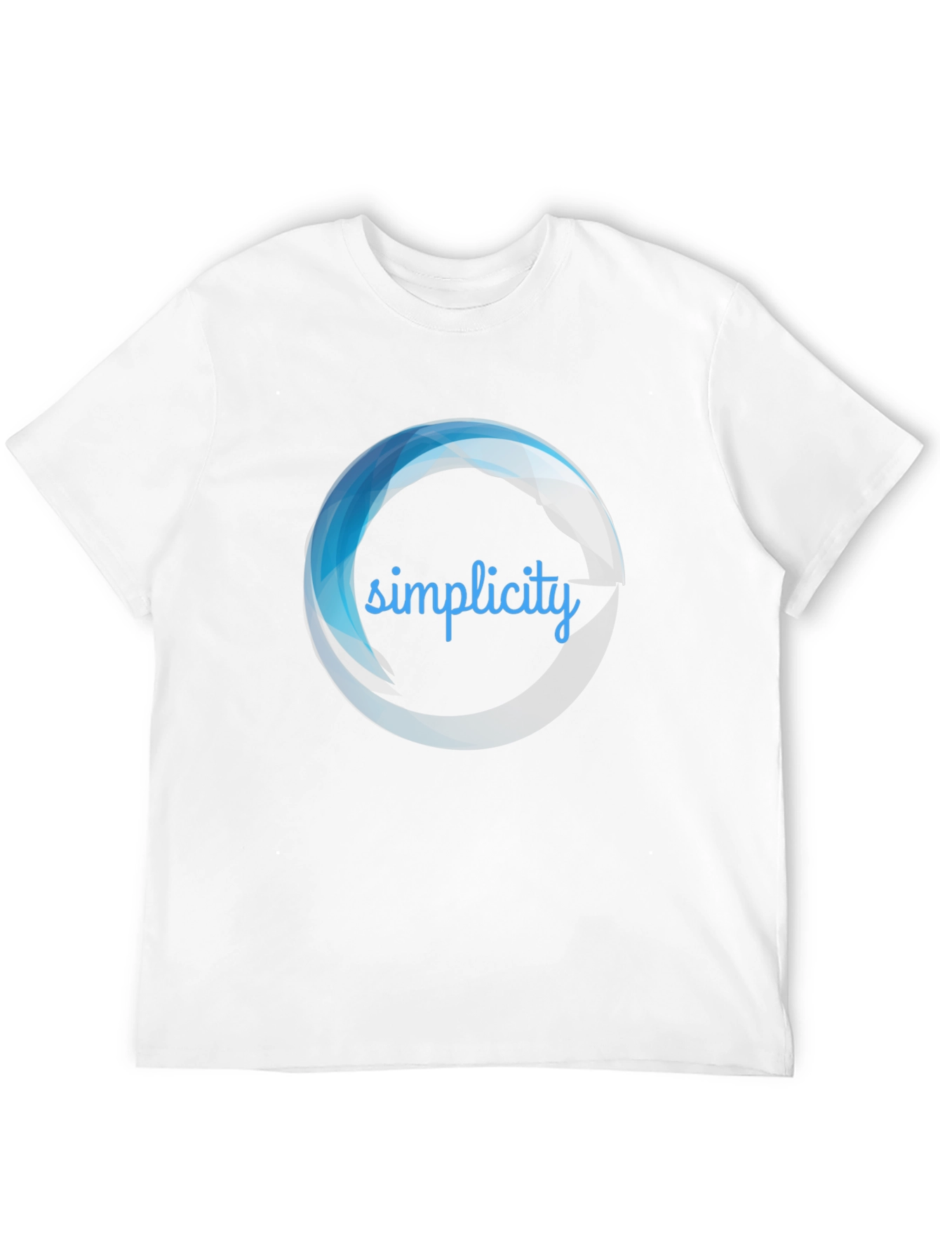 Black Simplicity Graphic Black T-Shirt for Men view 12