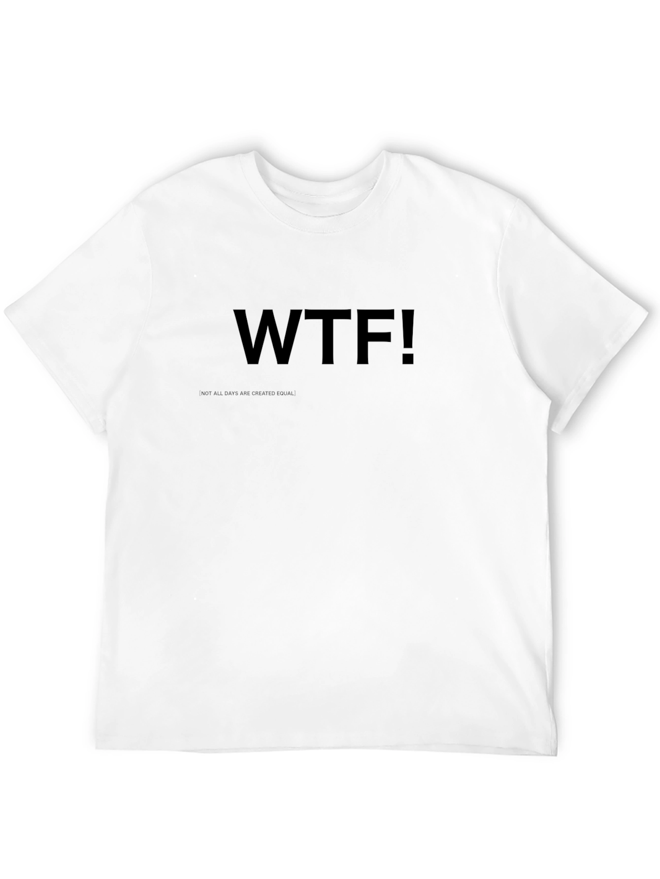 Black WTF! Graphic T-Shirt - Bold Statement Tee view 12
