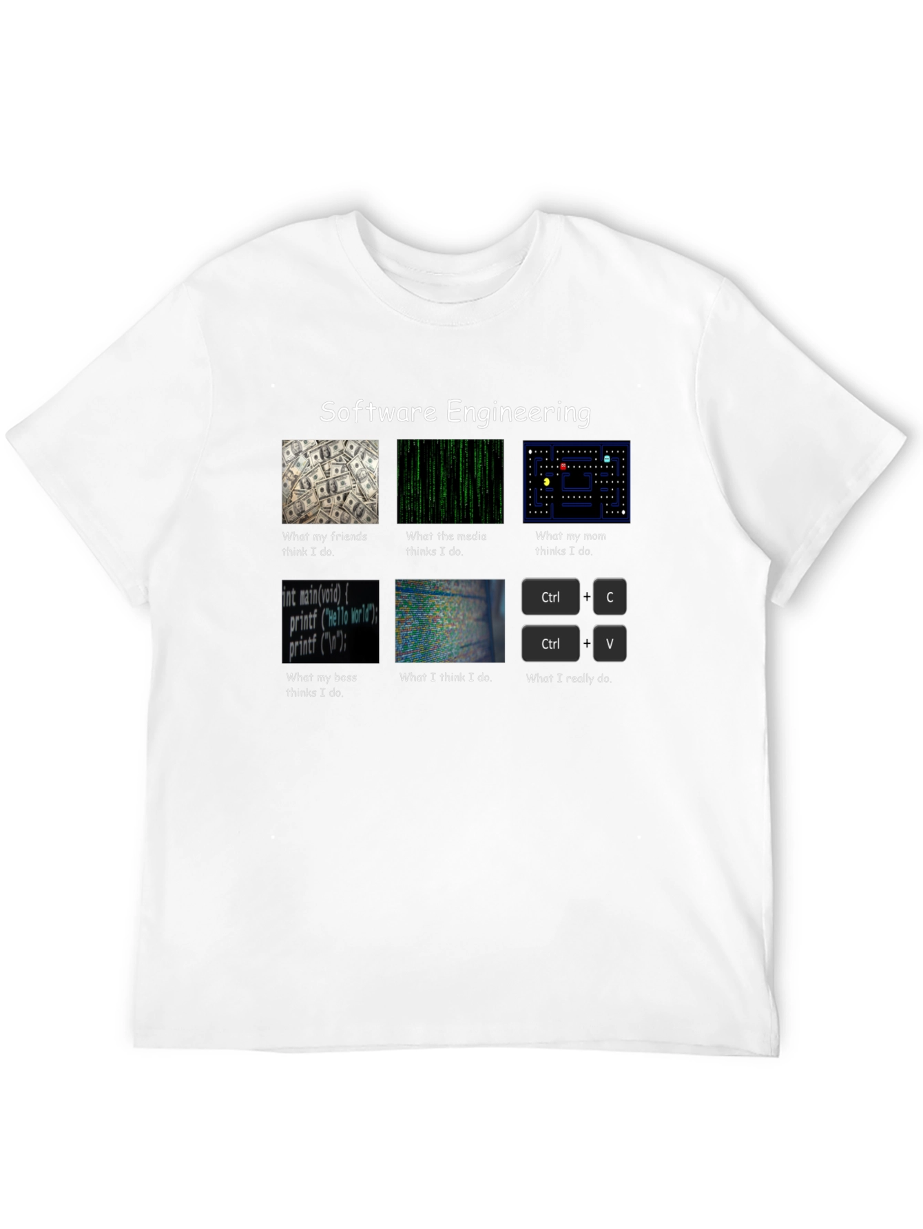 Black Software Engineering T-Shirt - Funny Programmer Gift view 12