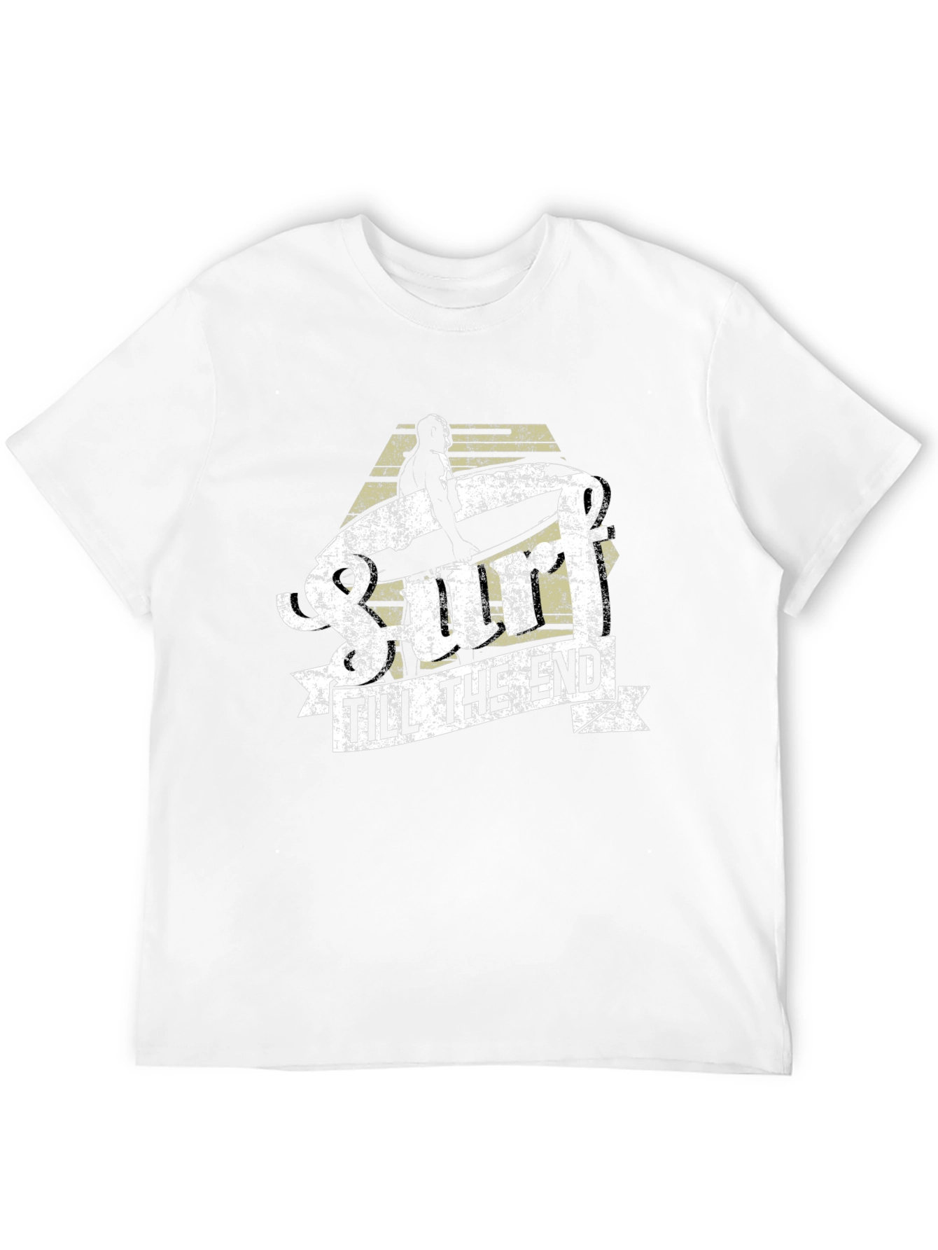 Black Surf Till The End Graphic Tee view 12