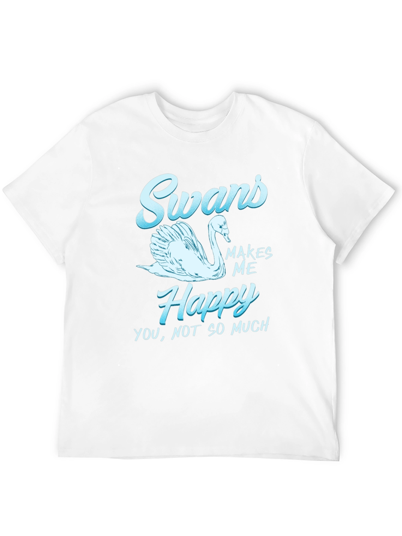 Black Swans Make Me Happy Graphic T-Shirt view 12