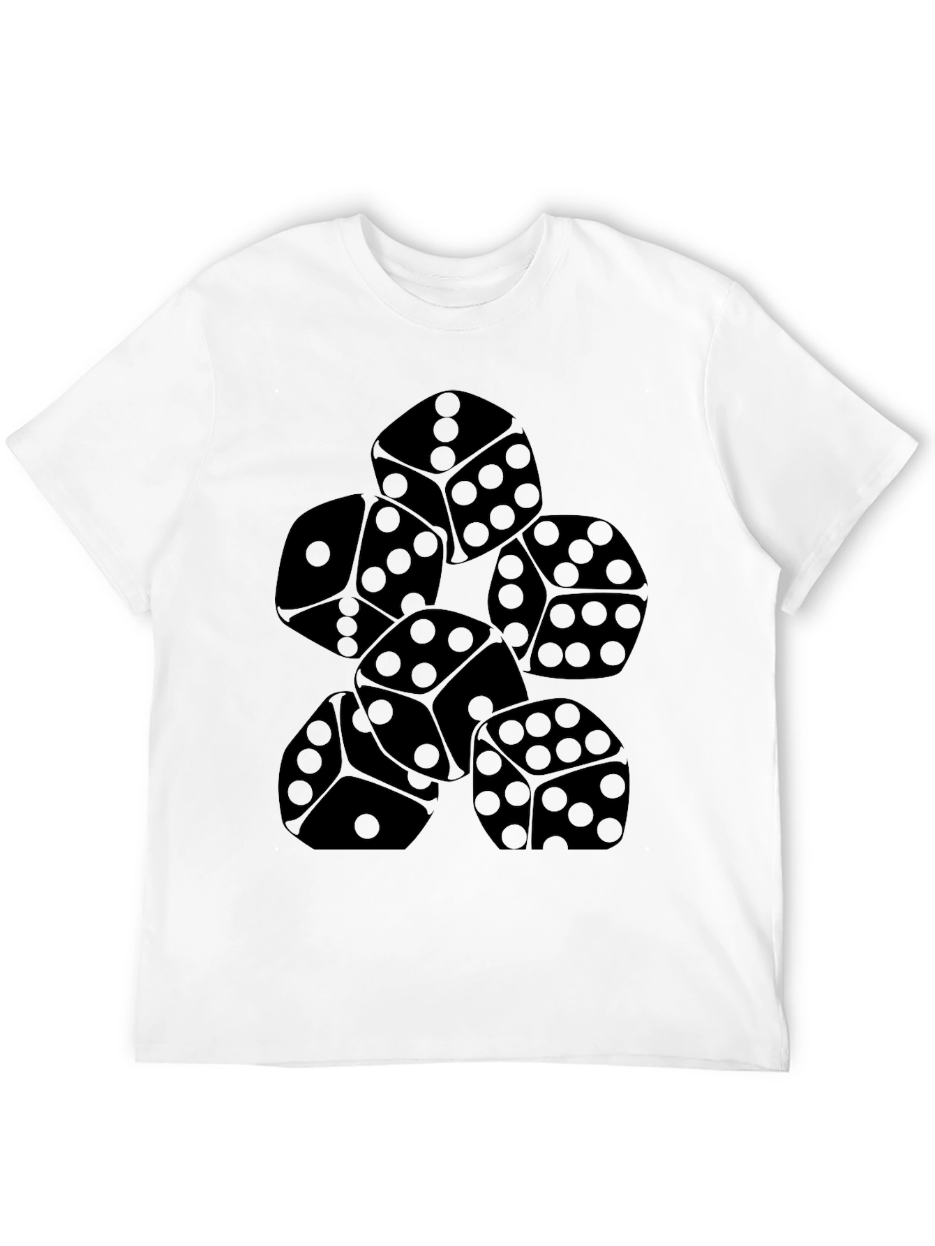 Dice Graphic T-Shirt - Lucky Roll - 12