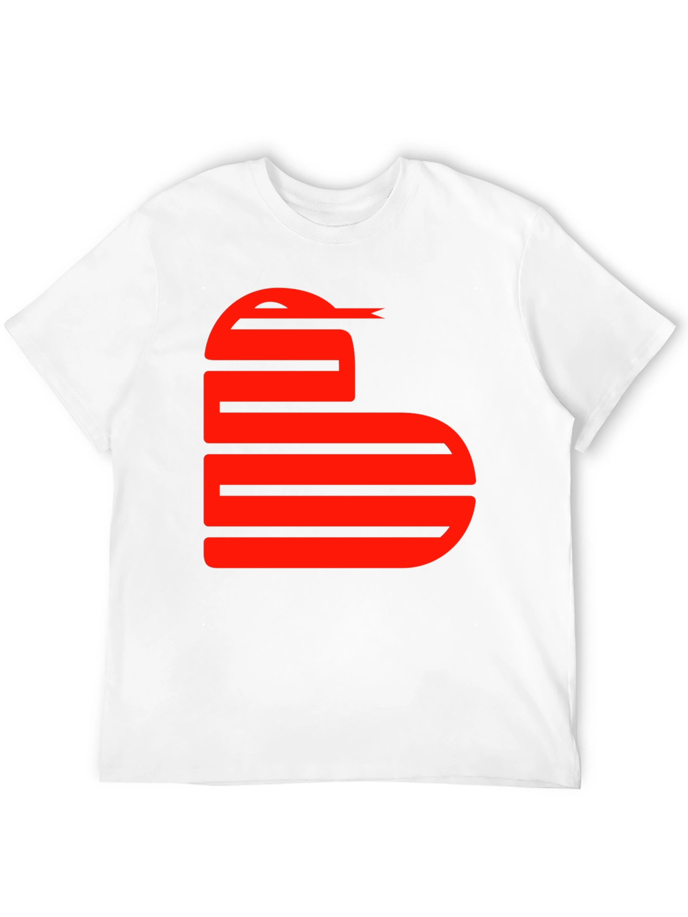 Black Snake Graphic Tee - Red Serpent on Black view 12