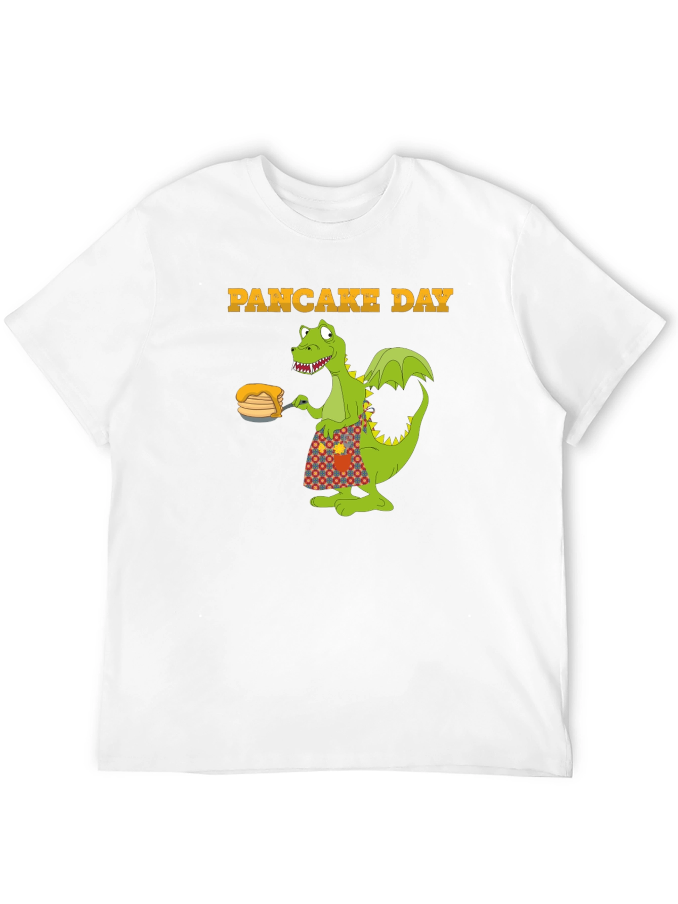 Pancake Day T-Shirt with Dragon Graphic - 12