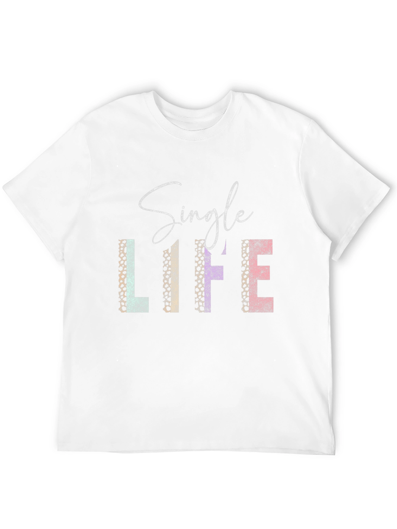 Black Single Life Graphic Tee view 12