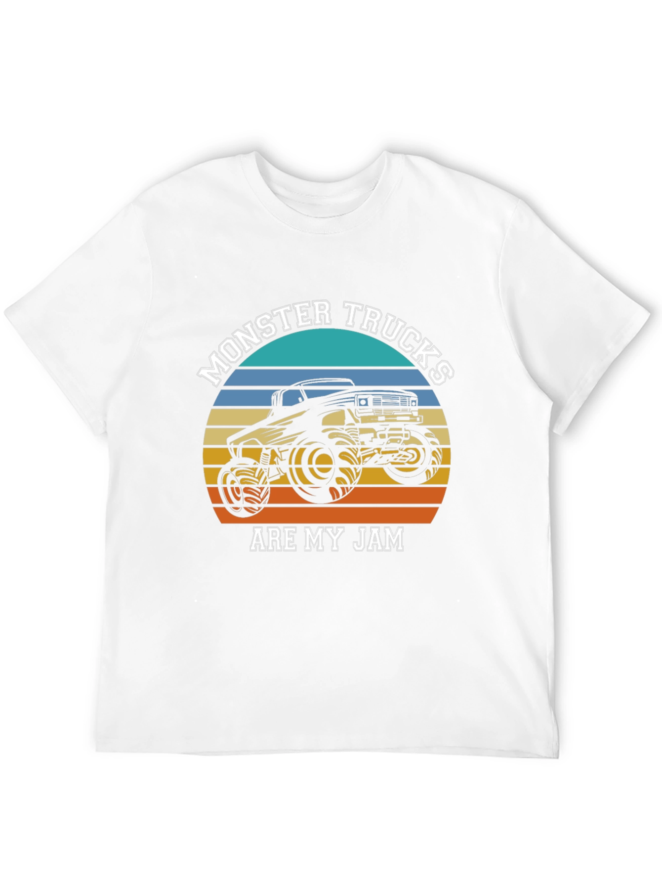 Black Monster Truck Jam Black T-Shirt view 12