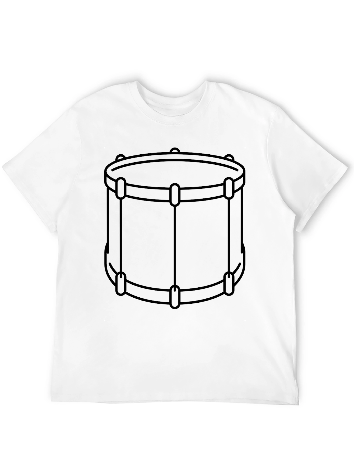 Black Drum Graphic Tee - Black view 12