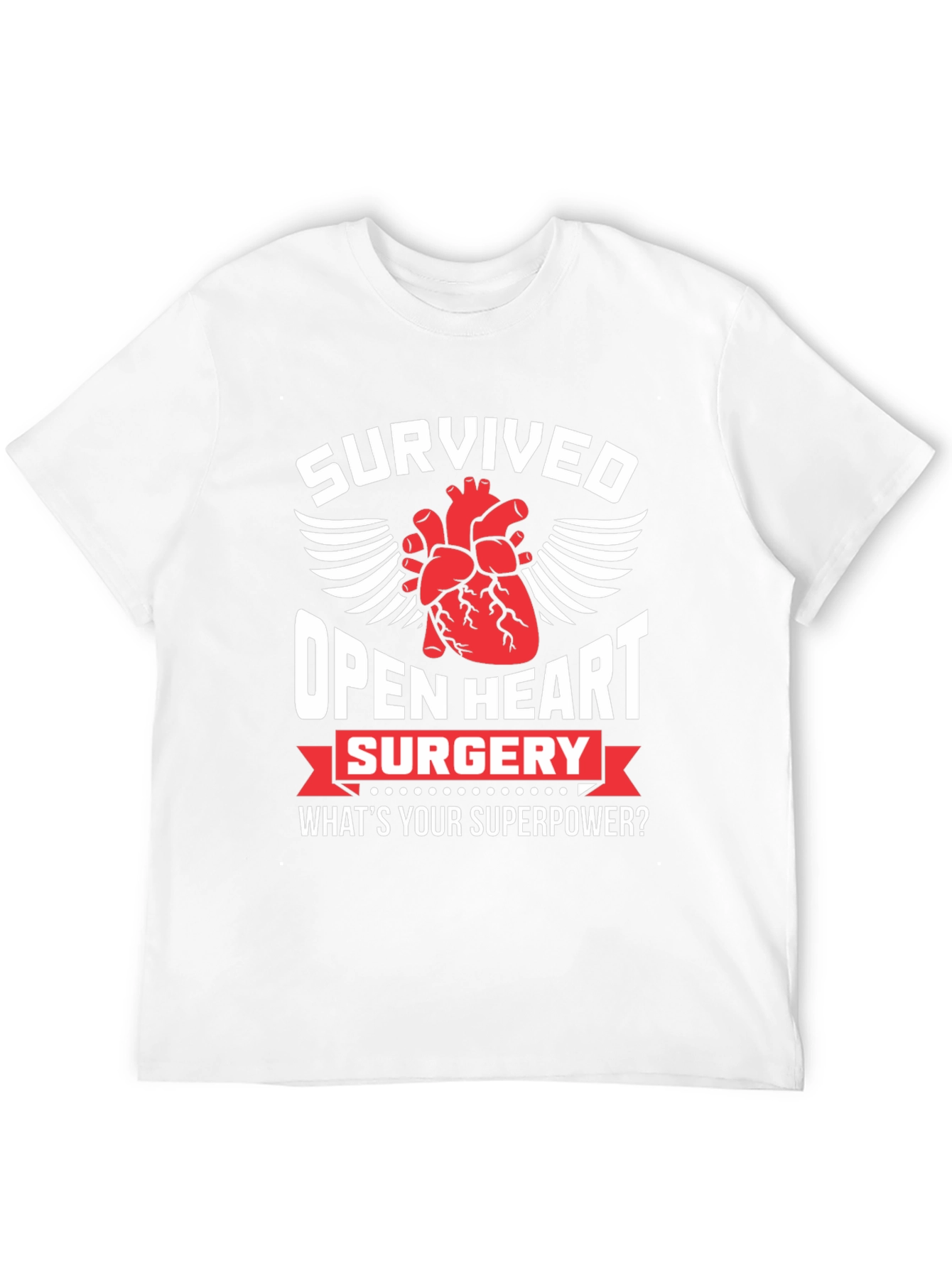 Open Heart Surgery Survivor T-Shirt - 12