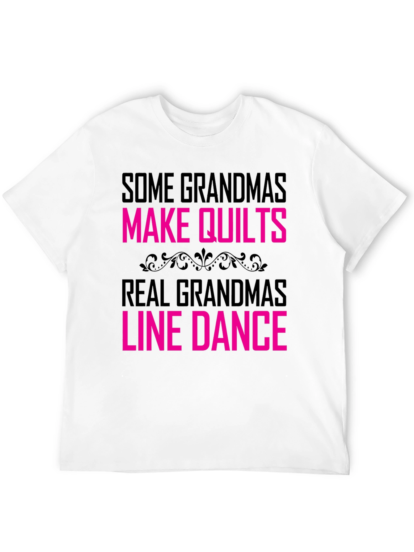 Black Funny Grandma Line Dance T-Shirt view 12