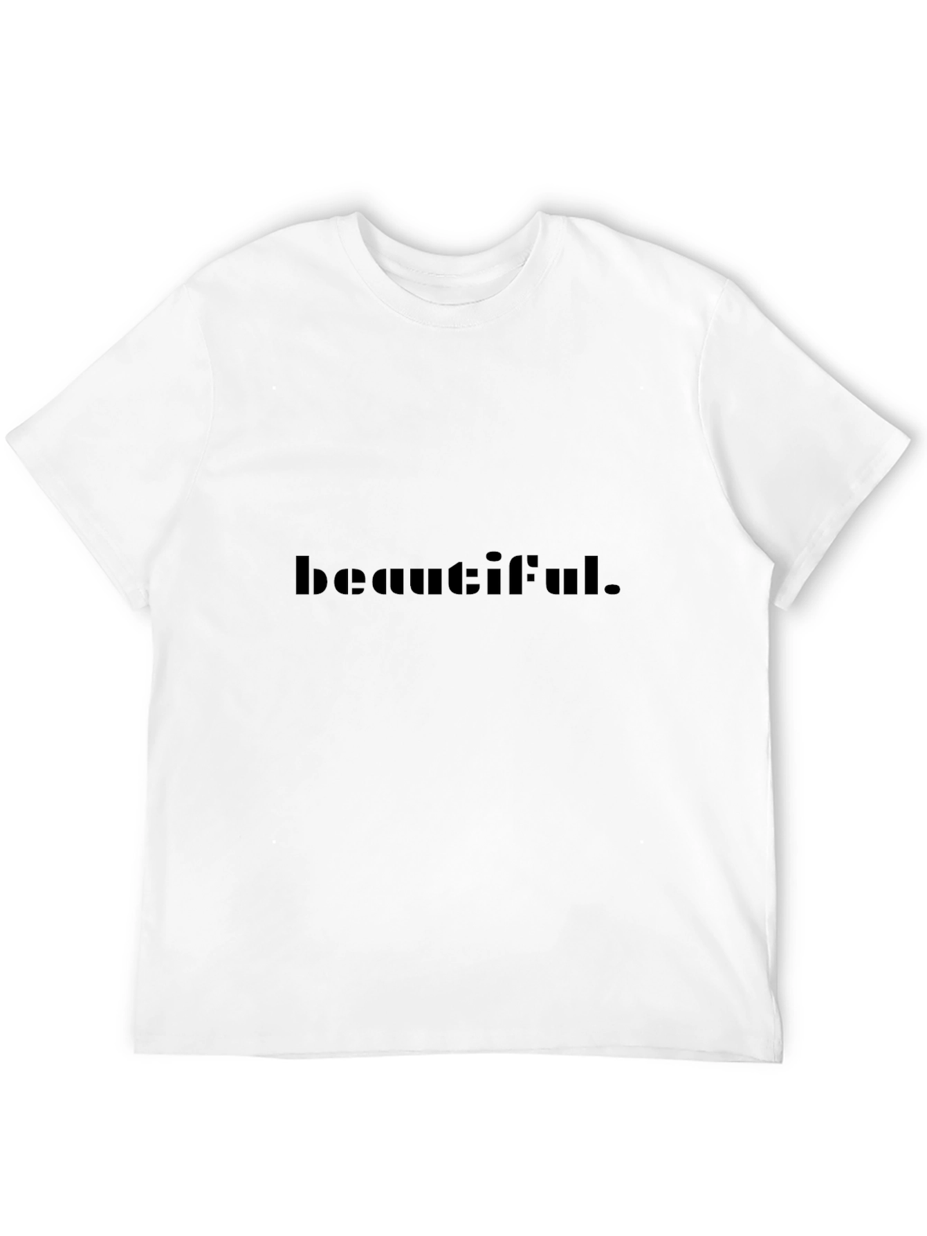 Black Beautiful Statement Black T-Shirt view 12