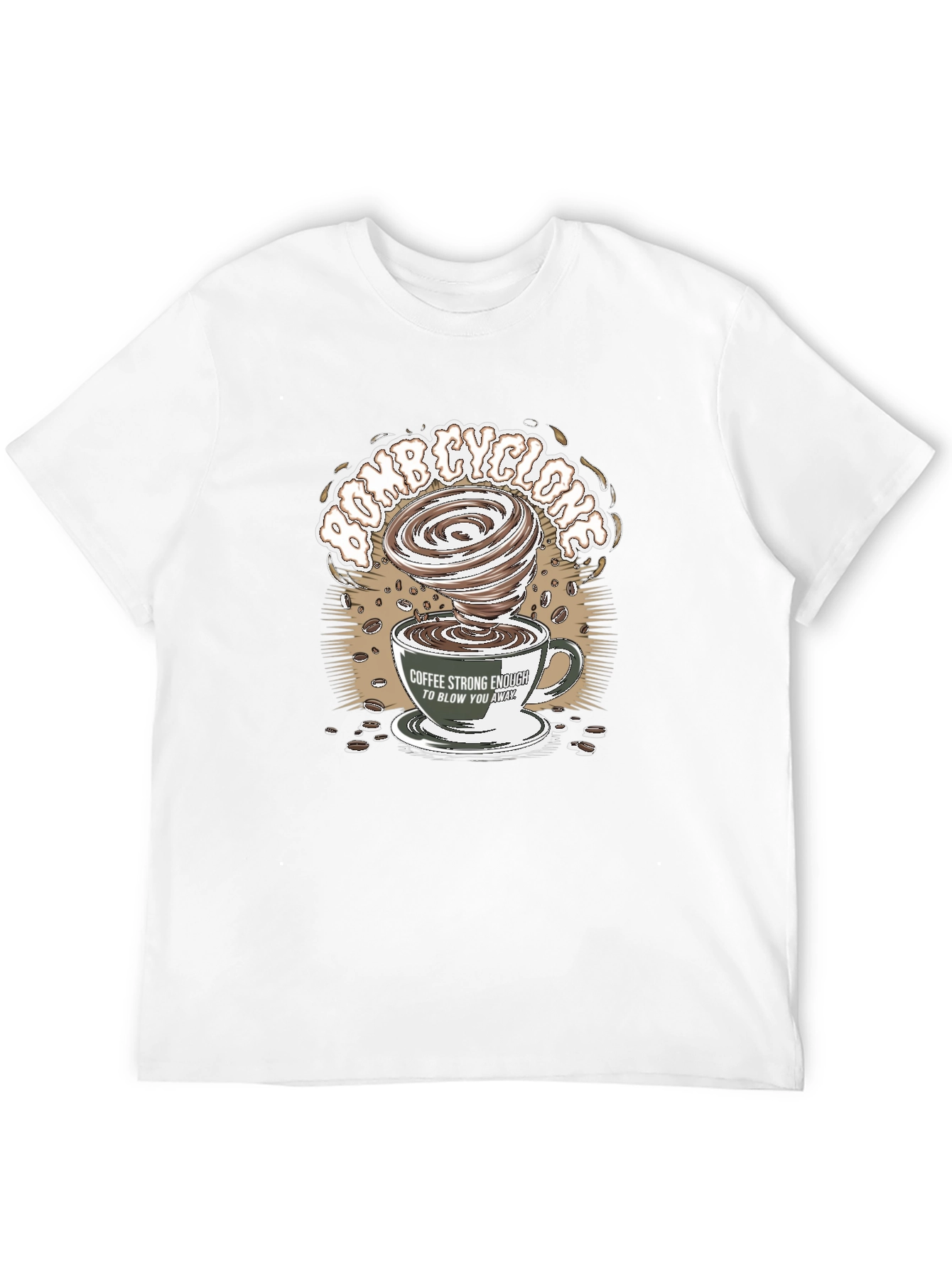 Black Bomb Cyclone Coffee T-Shirt view 12
