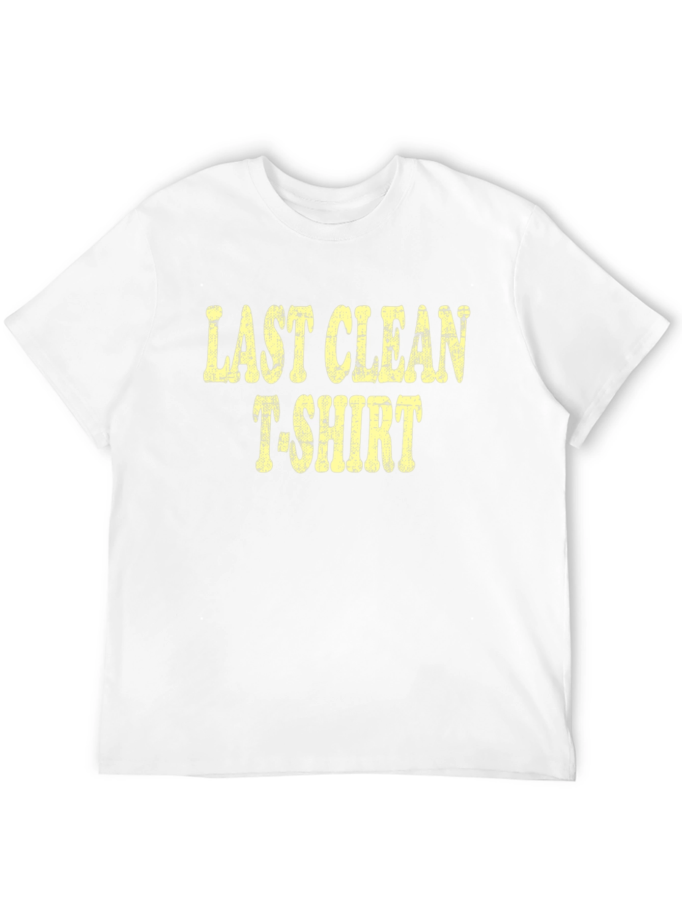 Black Last Clean T-Shirt Funny Graphic Tee view 12