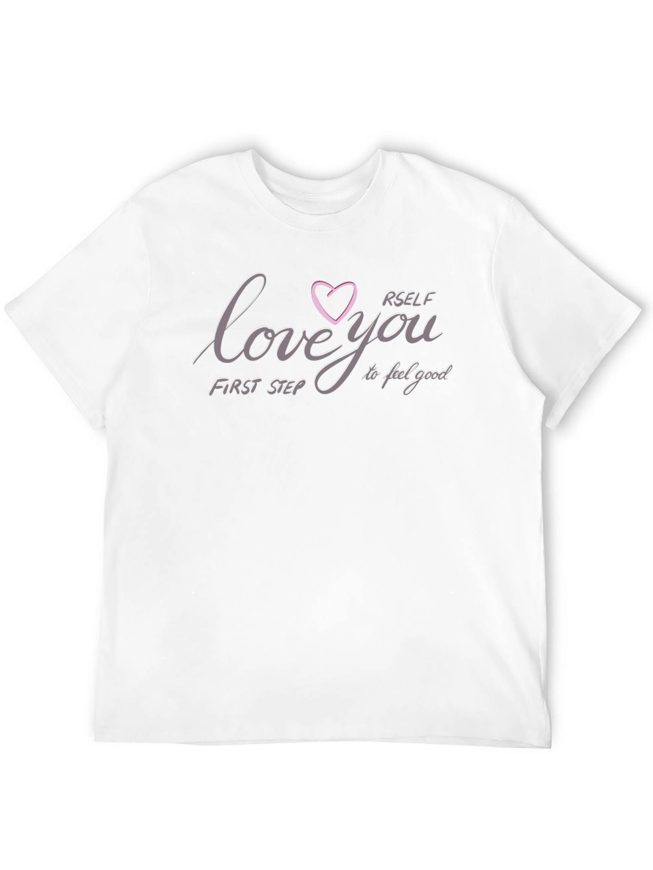 Black Love Yourself First Step T-Shirt view 12