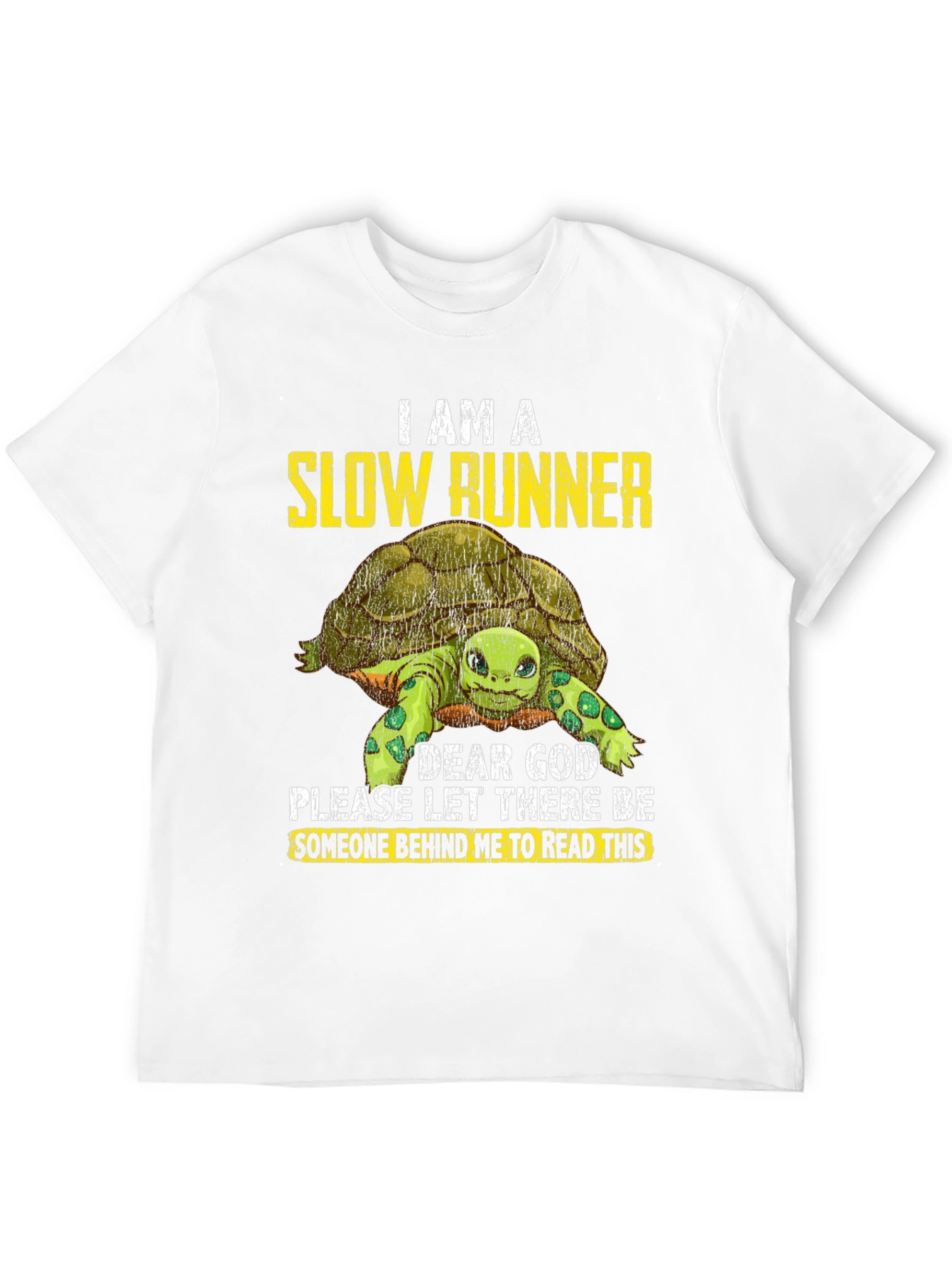 Black Slow Runner Turtle Graphic T-Shirt view 12