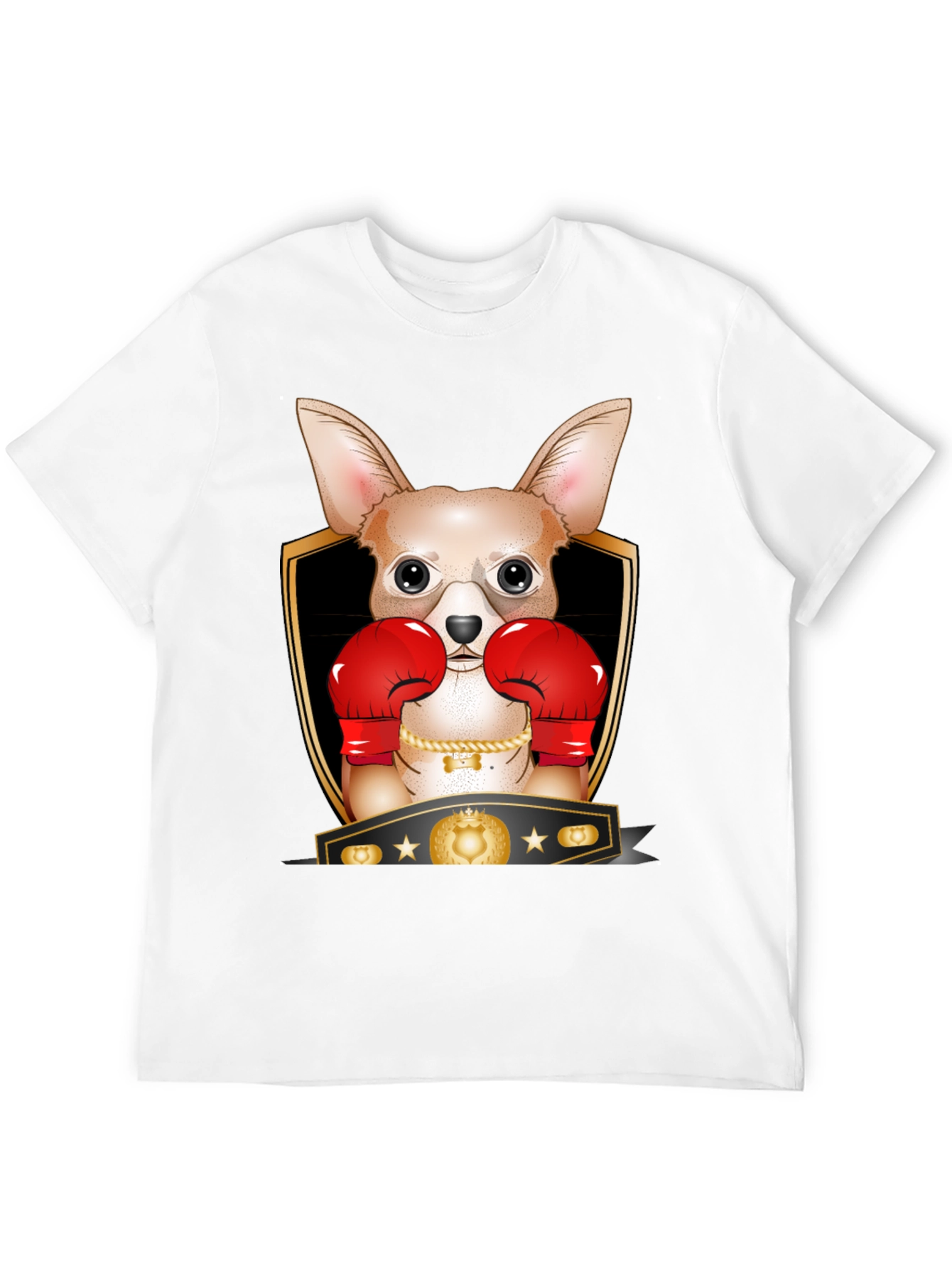 Black Dog Boxer T-Shirt view 12