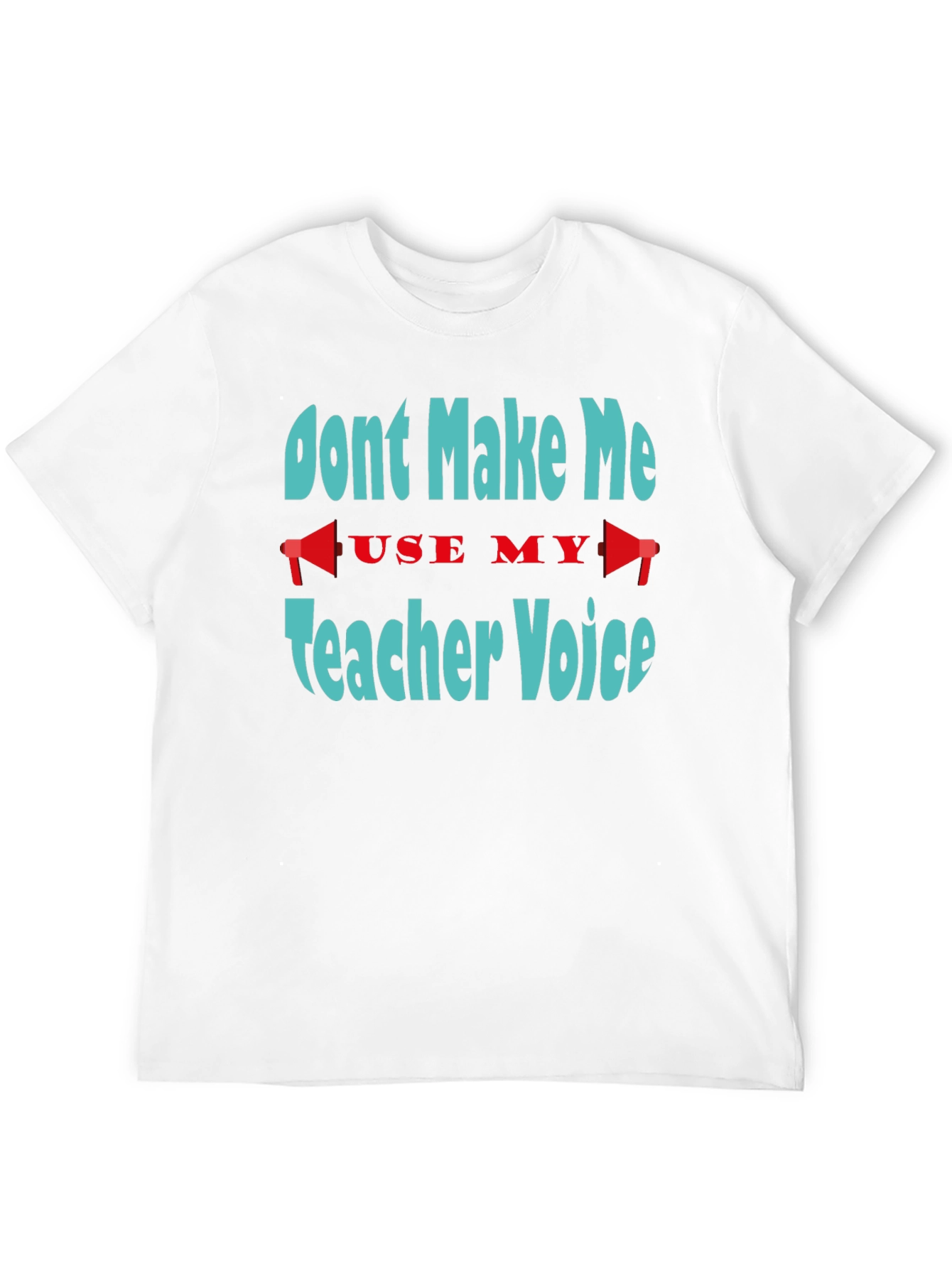 Black Don't Make Me Use My Teacher Voice T-Shirt view 12