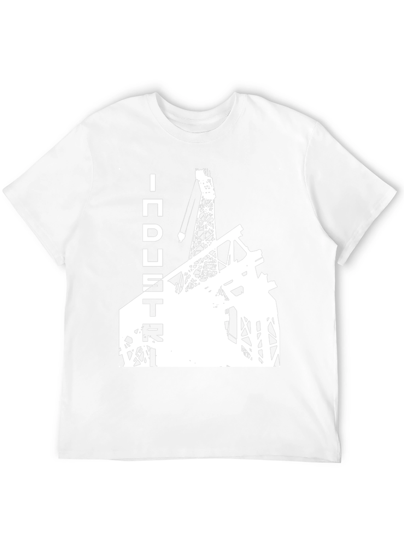 Black Industry Derrick Graphic Tee - Black view 12
