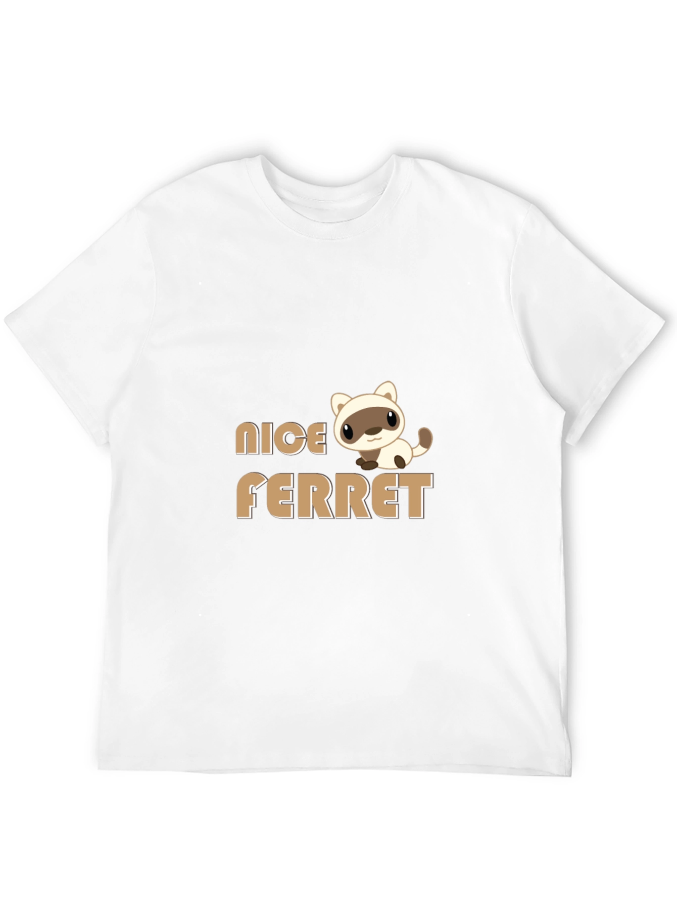 Black Nice Ferret T-Shirt view 12