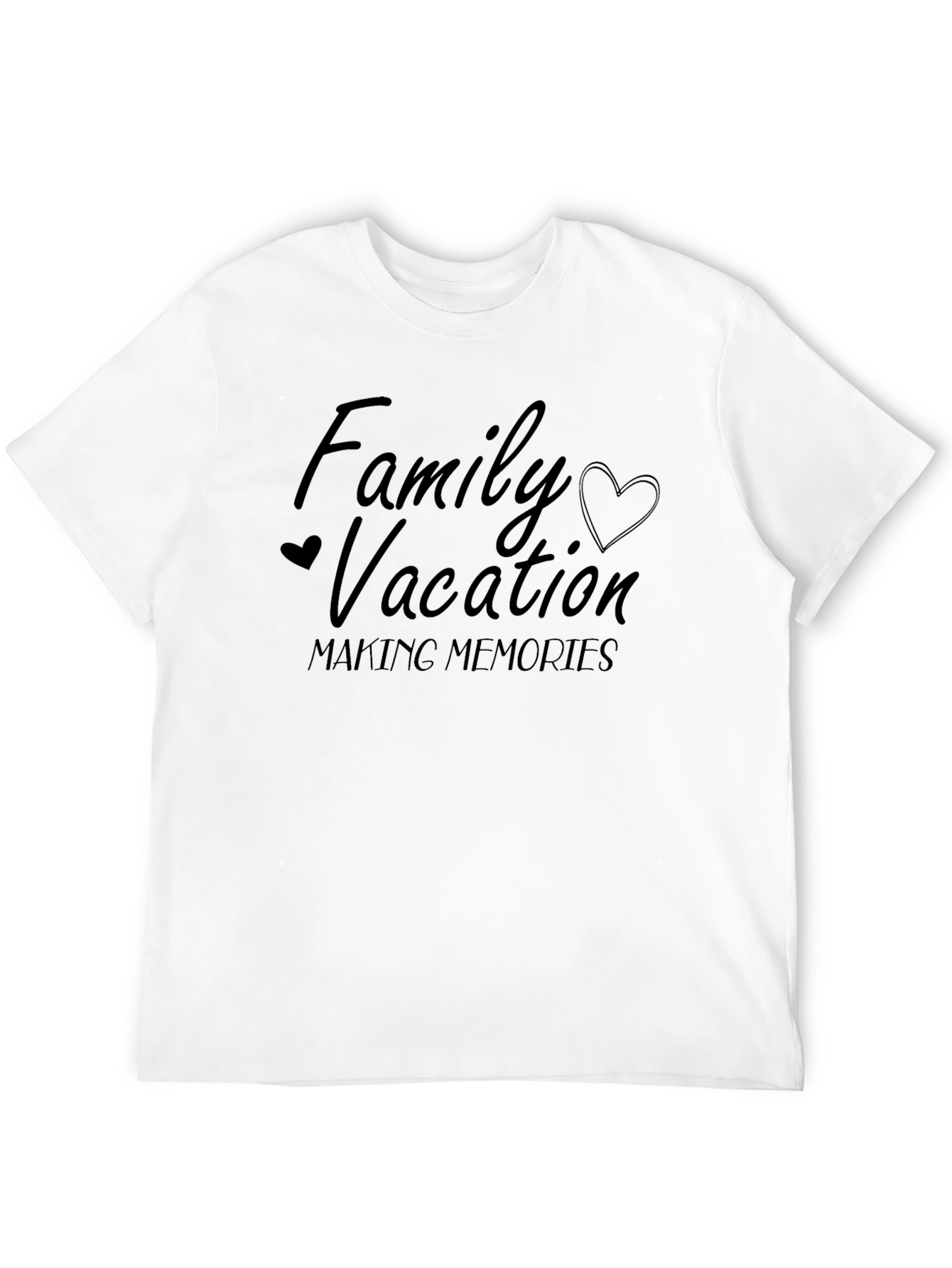 Black Family Vacation T-Shirt - Making Memories view 12