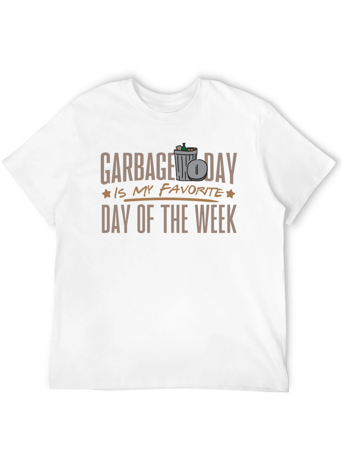 Black Garbage Day T-Shirt - Favorite Day of The Week Tee view 12