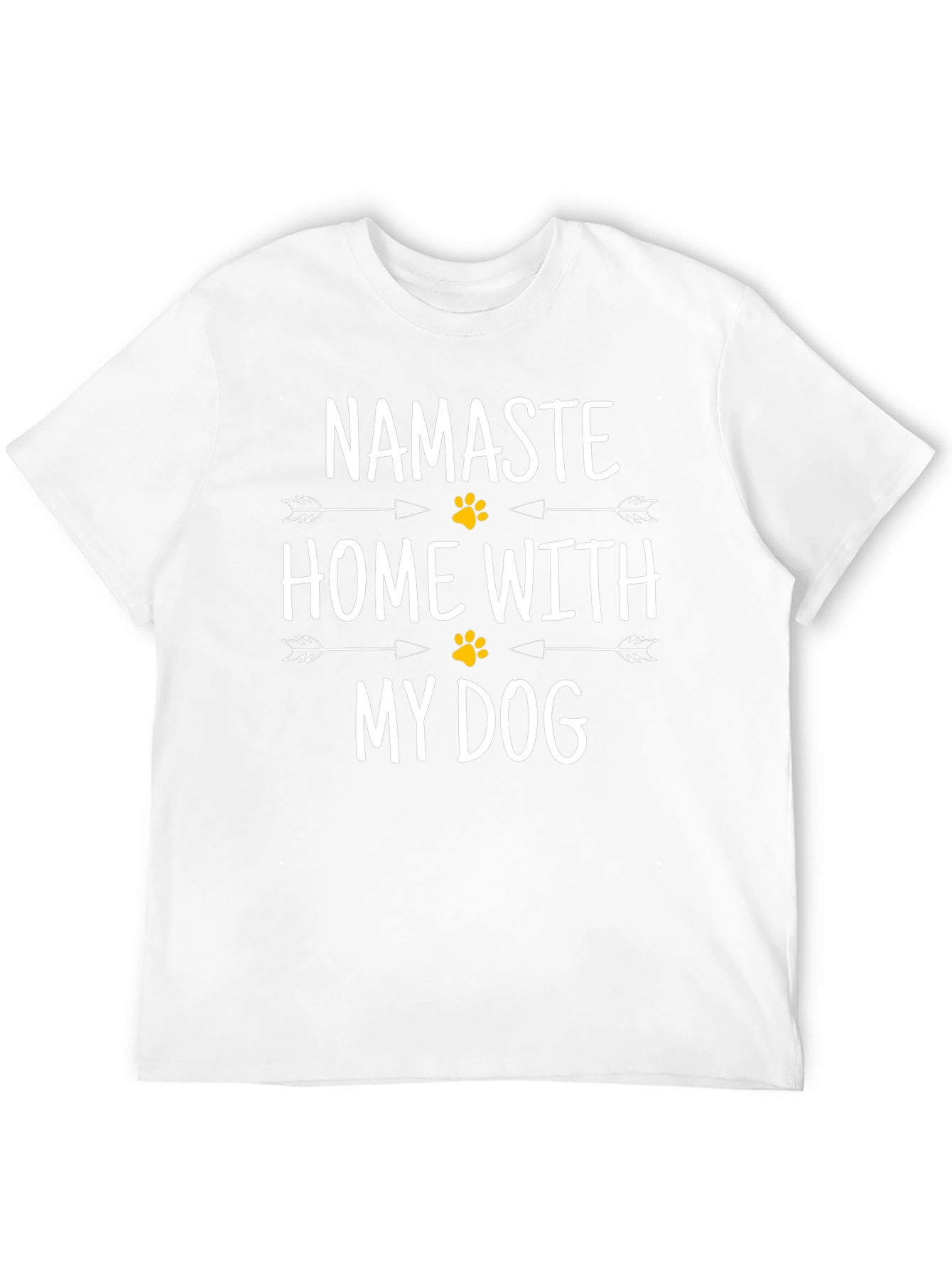 Namaste Home With My Dog T-Shirt - 12