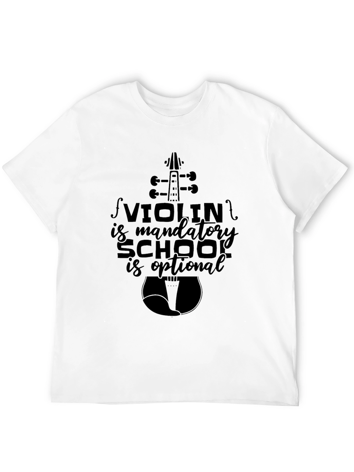 Black Violin is Mandatory T-Shirt - Music Lover Tee view 12