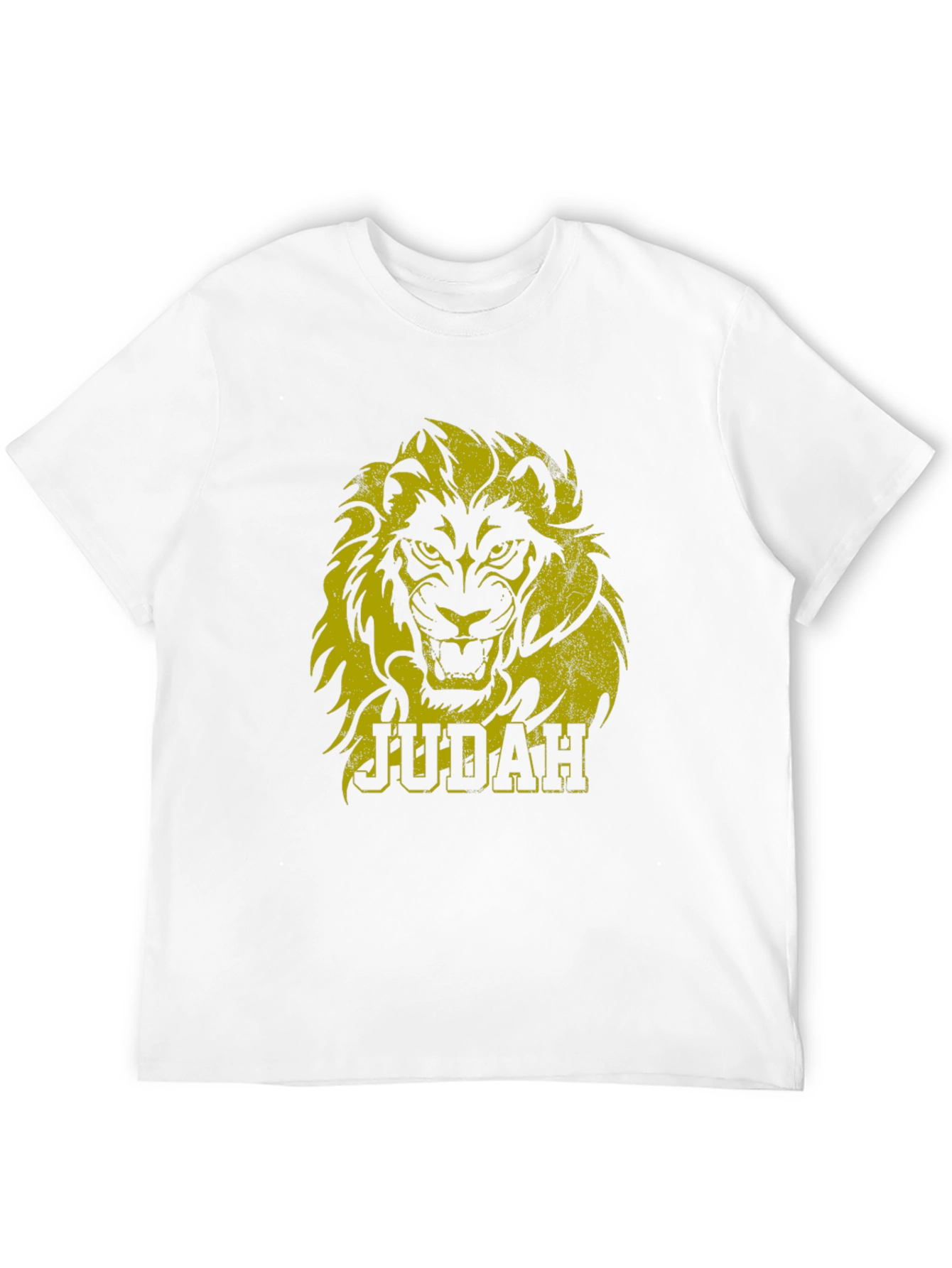 Black Judah Lion Graphic T-Shirt - Soft Cotton Tee view 12