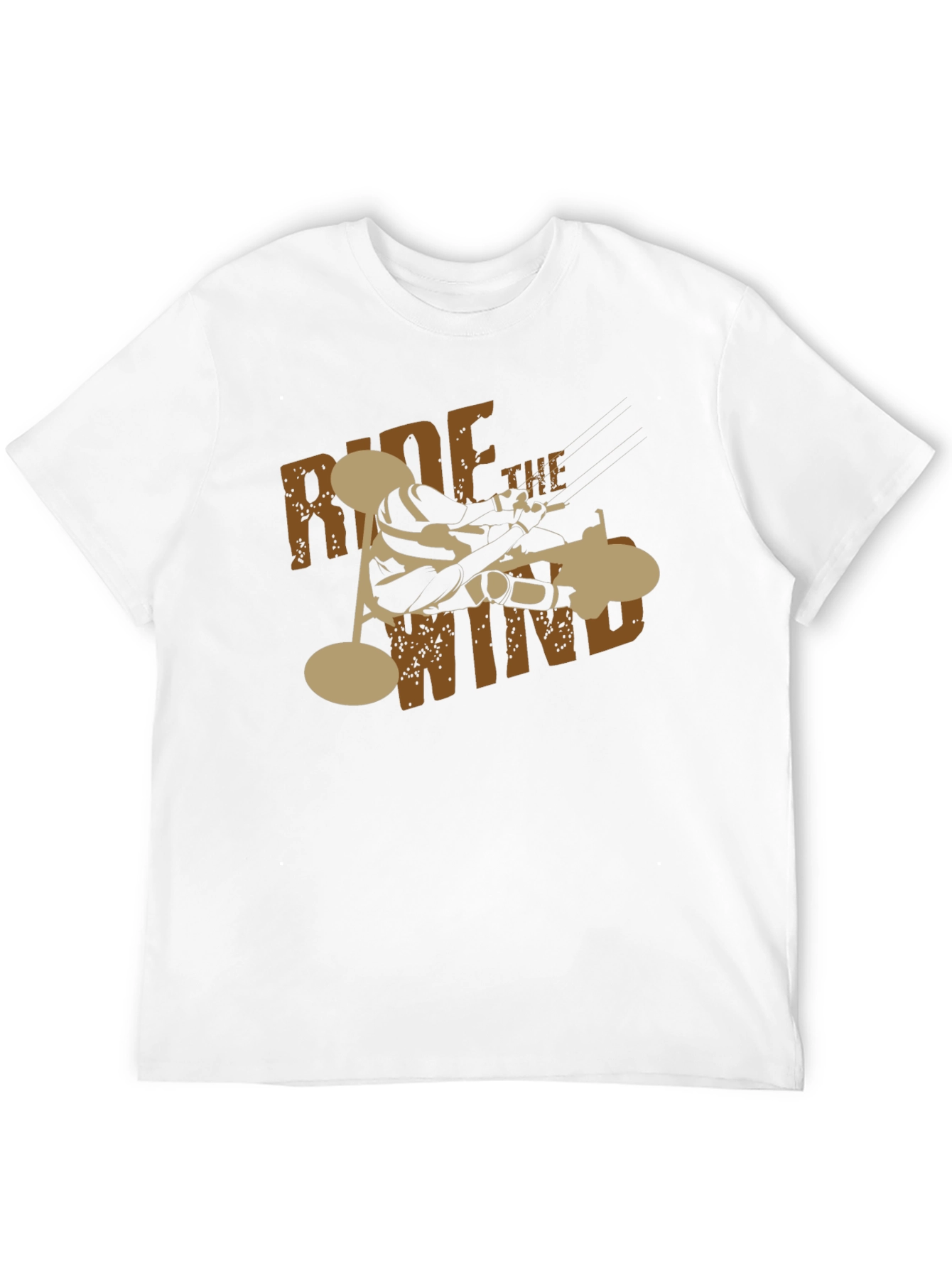 Black Ride the Wind T-Shirt - Black Tee view 12
