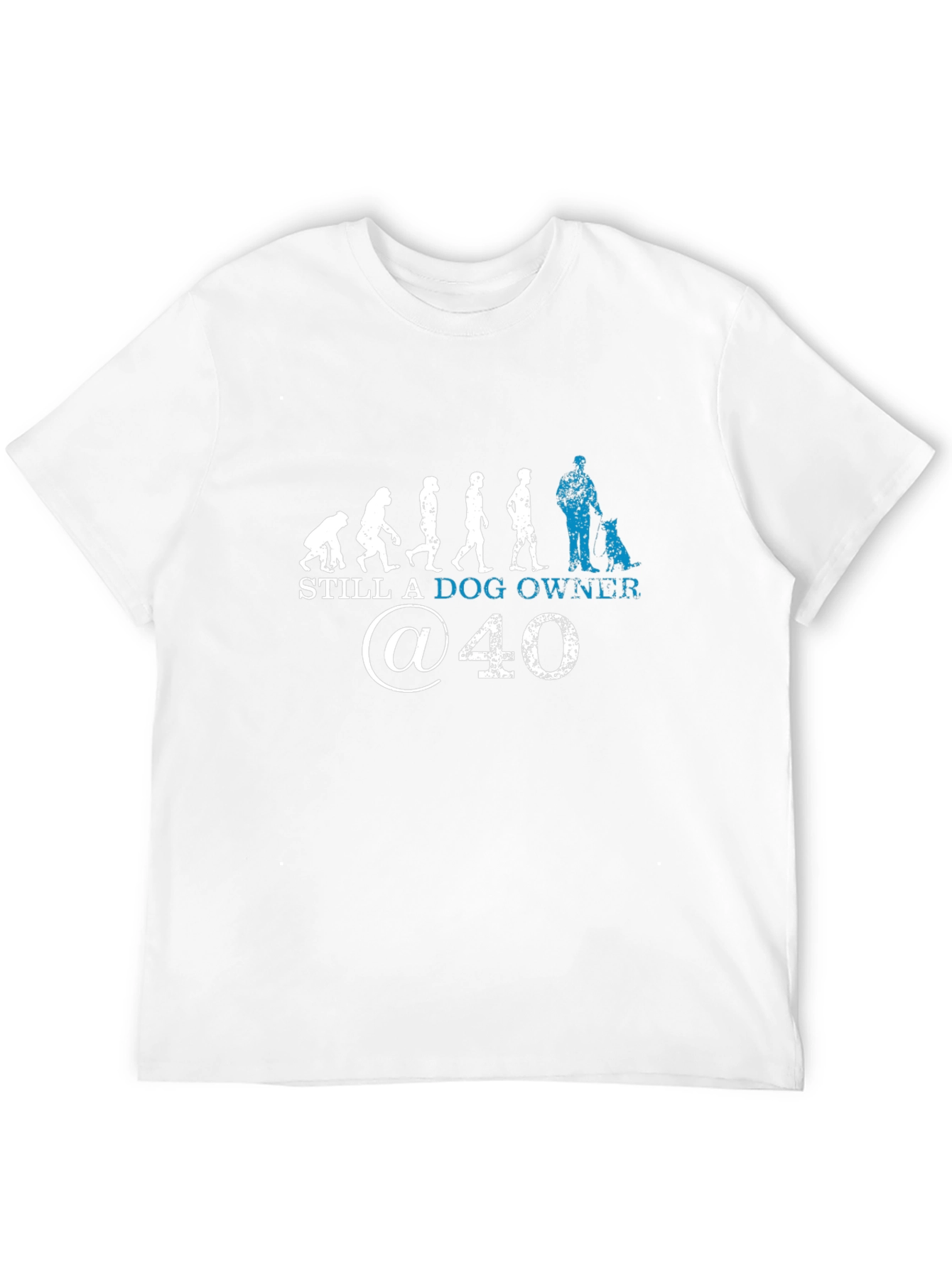 Black Still A Dog Owner At 40 T-Shirt view 12