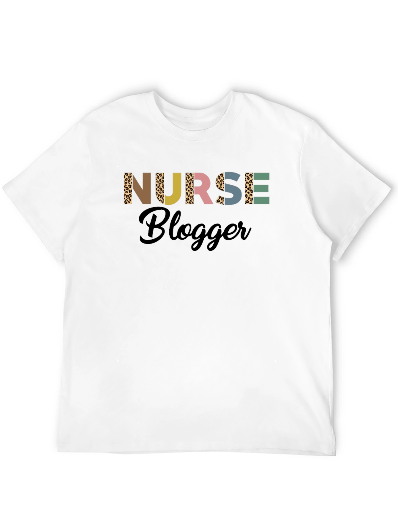 Black Nurse Blogger T-Shirt view 12