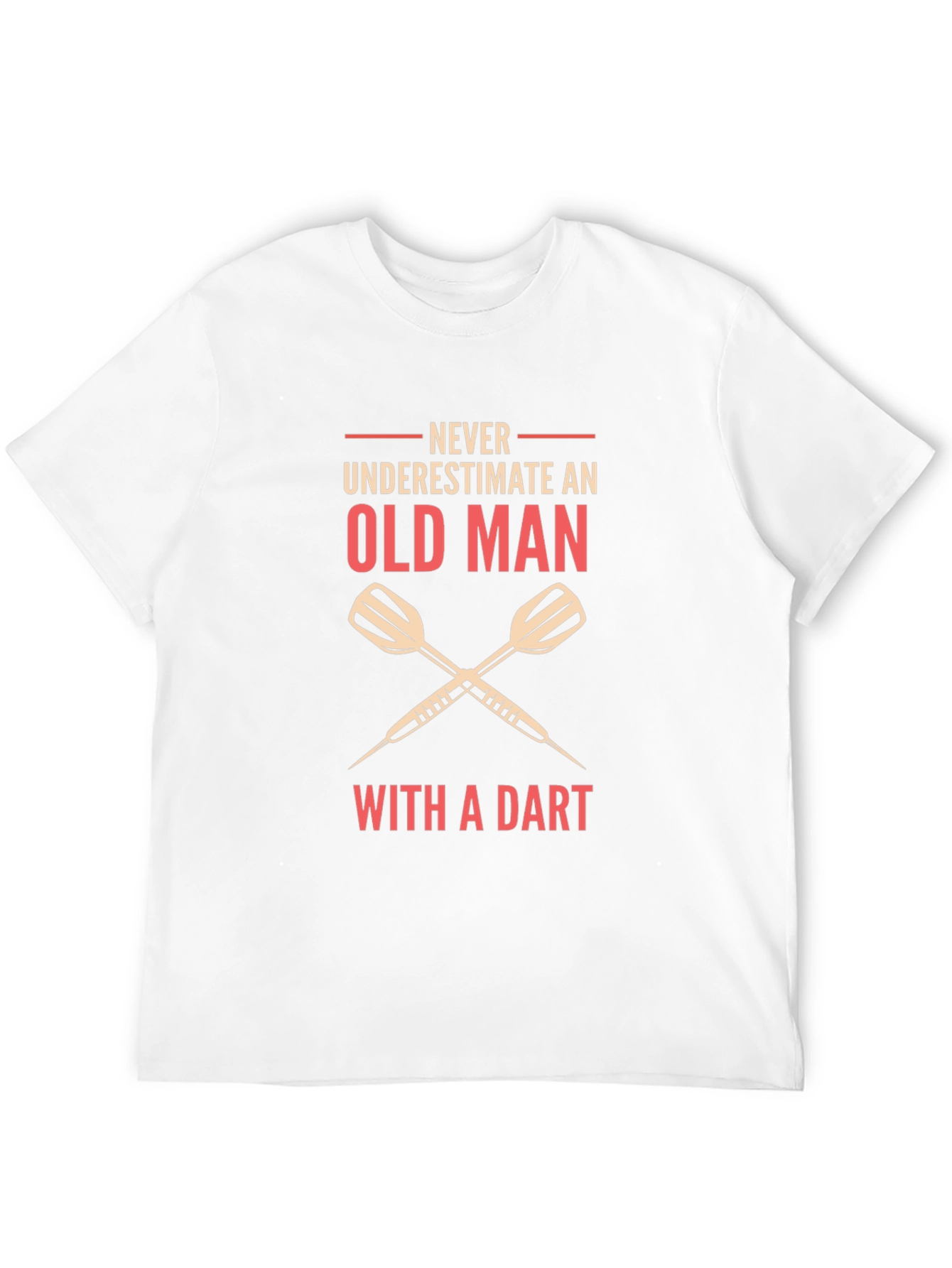 Black Never Underestimate Old Man T-Shirt view 12