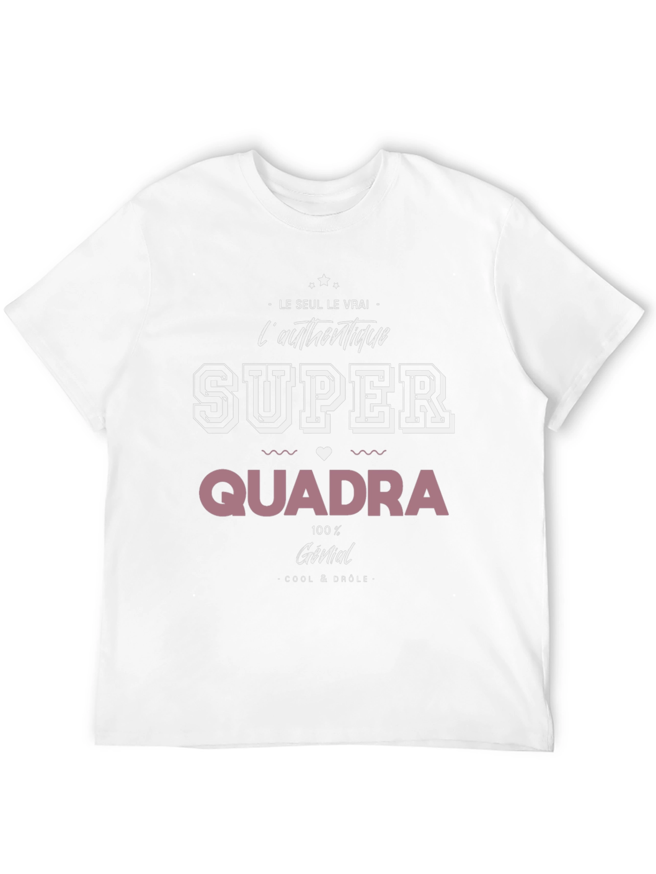 Black Super Quadra T-Shirt - Cool & Drôle view 12