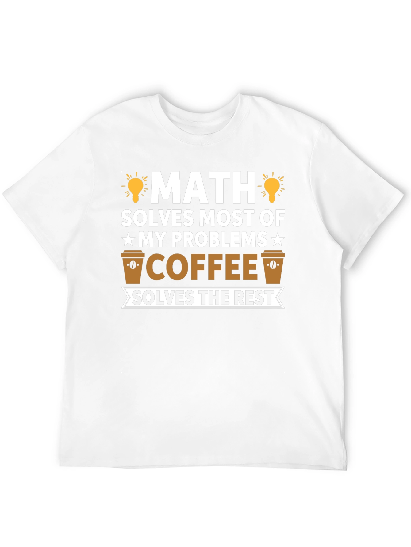 Black Math & Coffee T-Shirt view 12