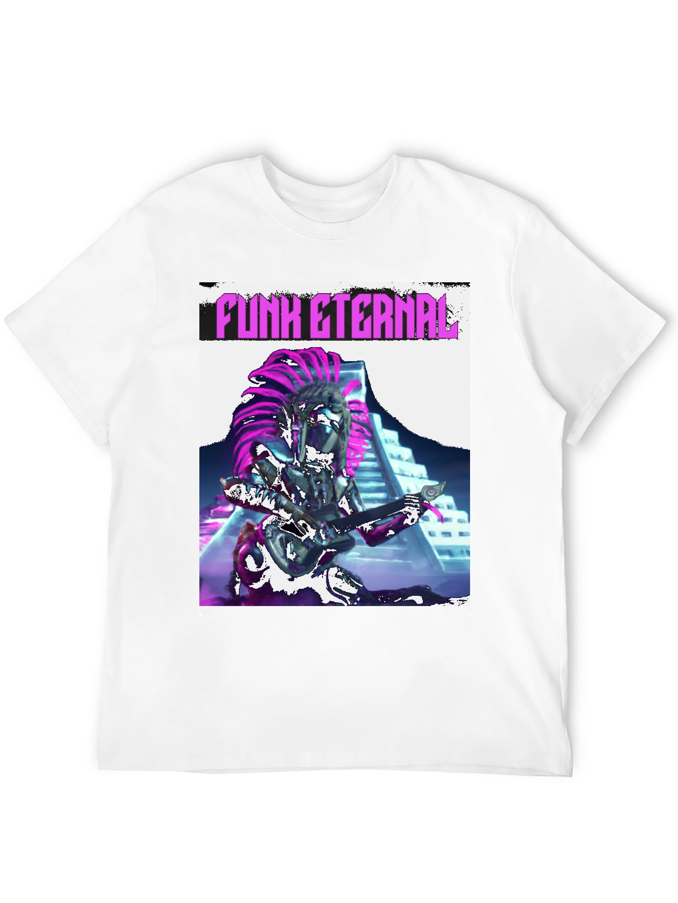 Black Funk Eternal T-Shirt - Stylish Graphic Tee view 12