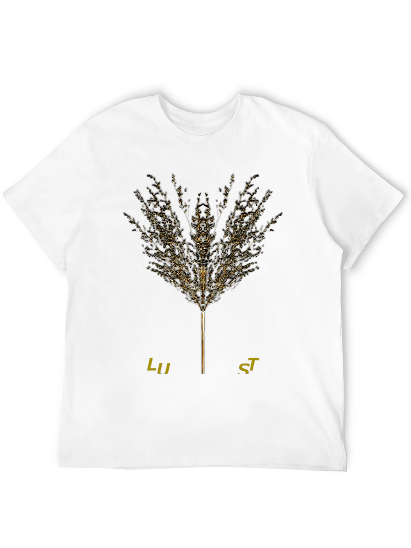 Black Lust Plant Graphic Tee view 12