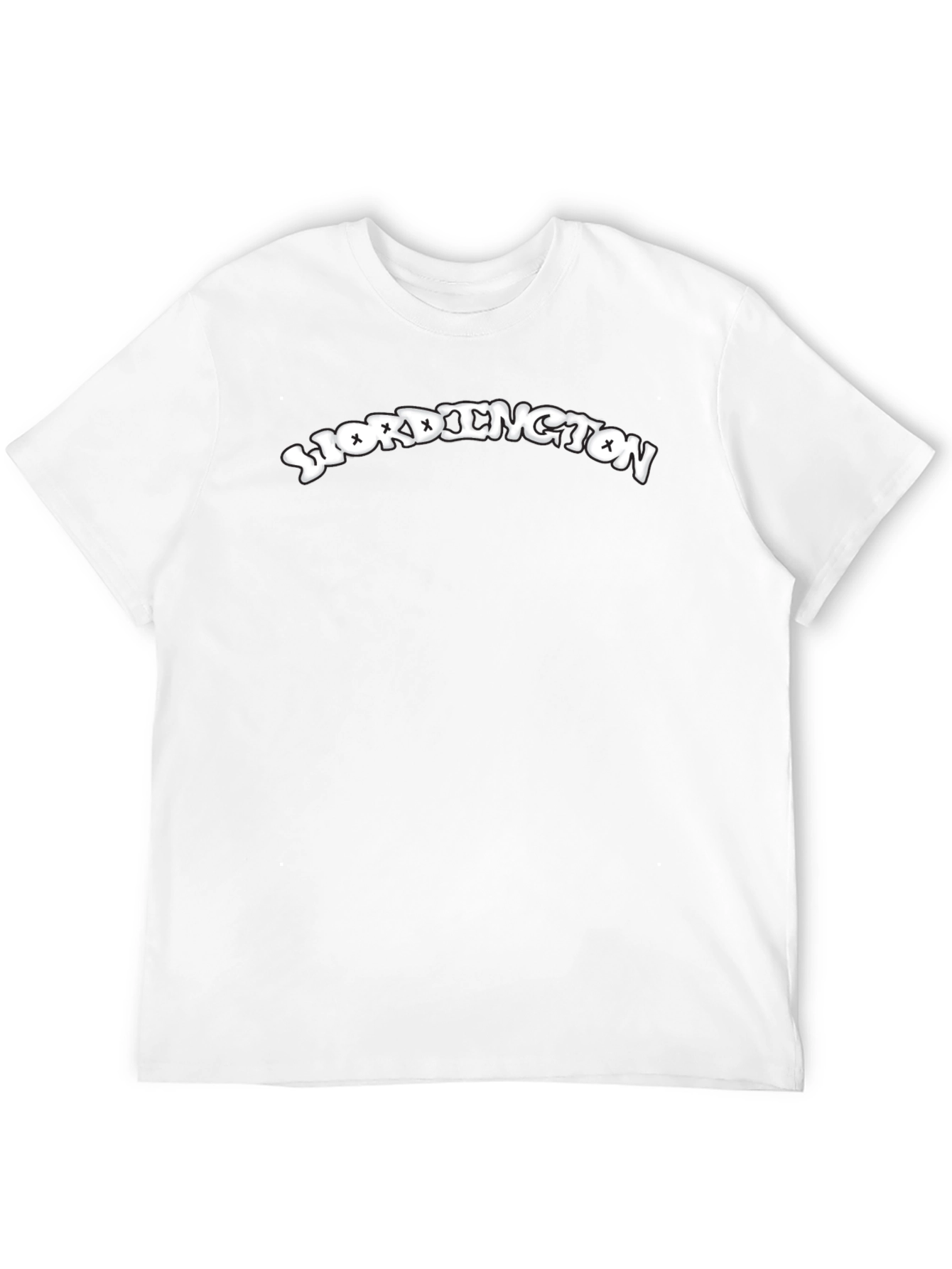 Black Wordington Black Graphic Tee view 12