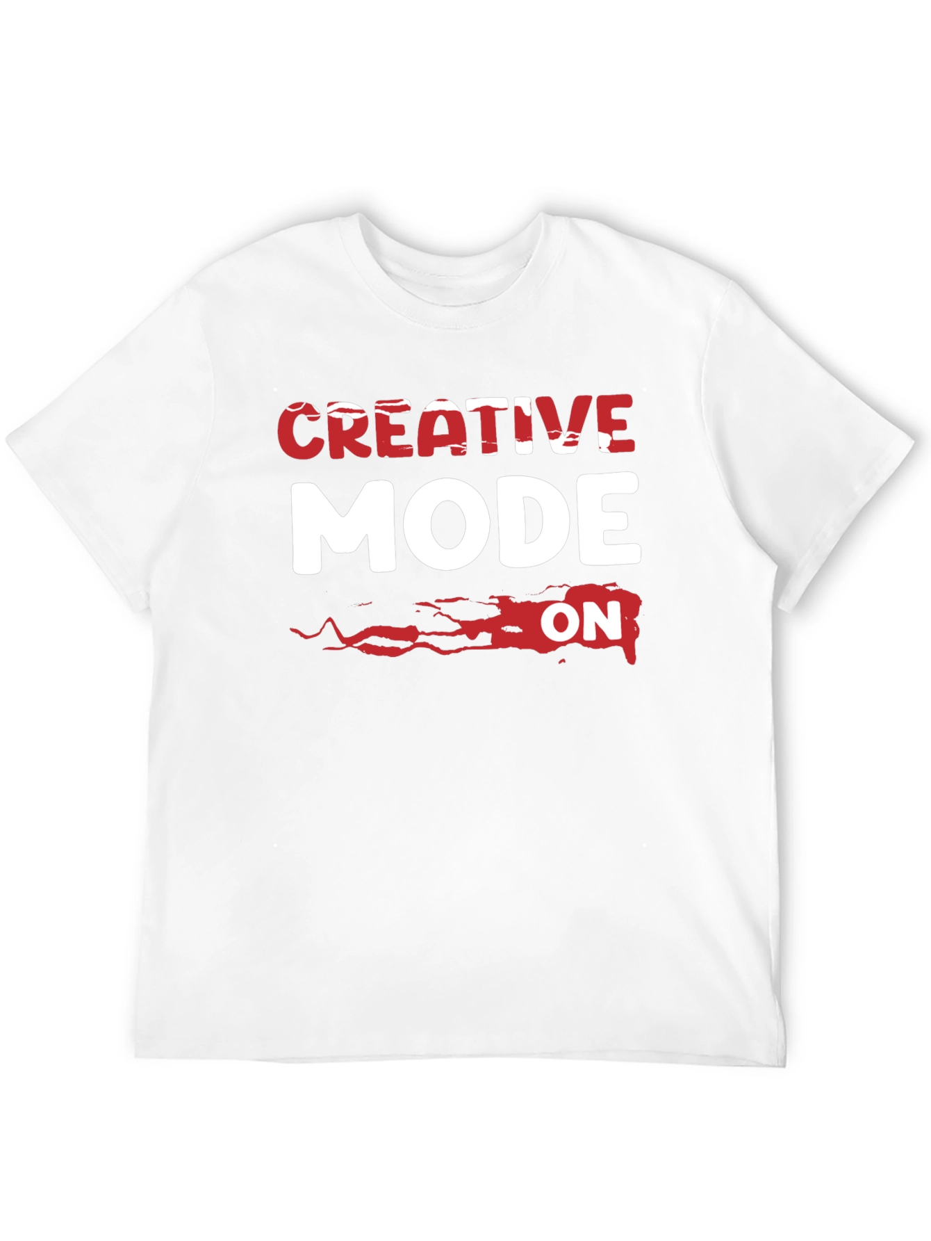 Black Creative Mode ON Black T-Shirt view 12