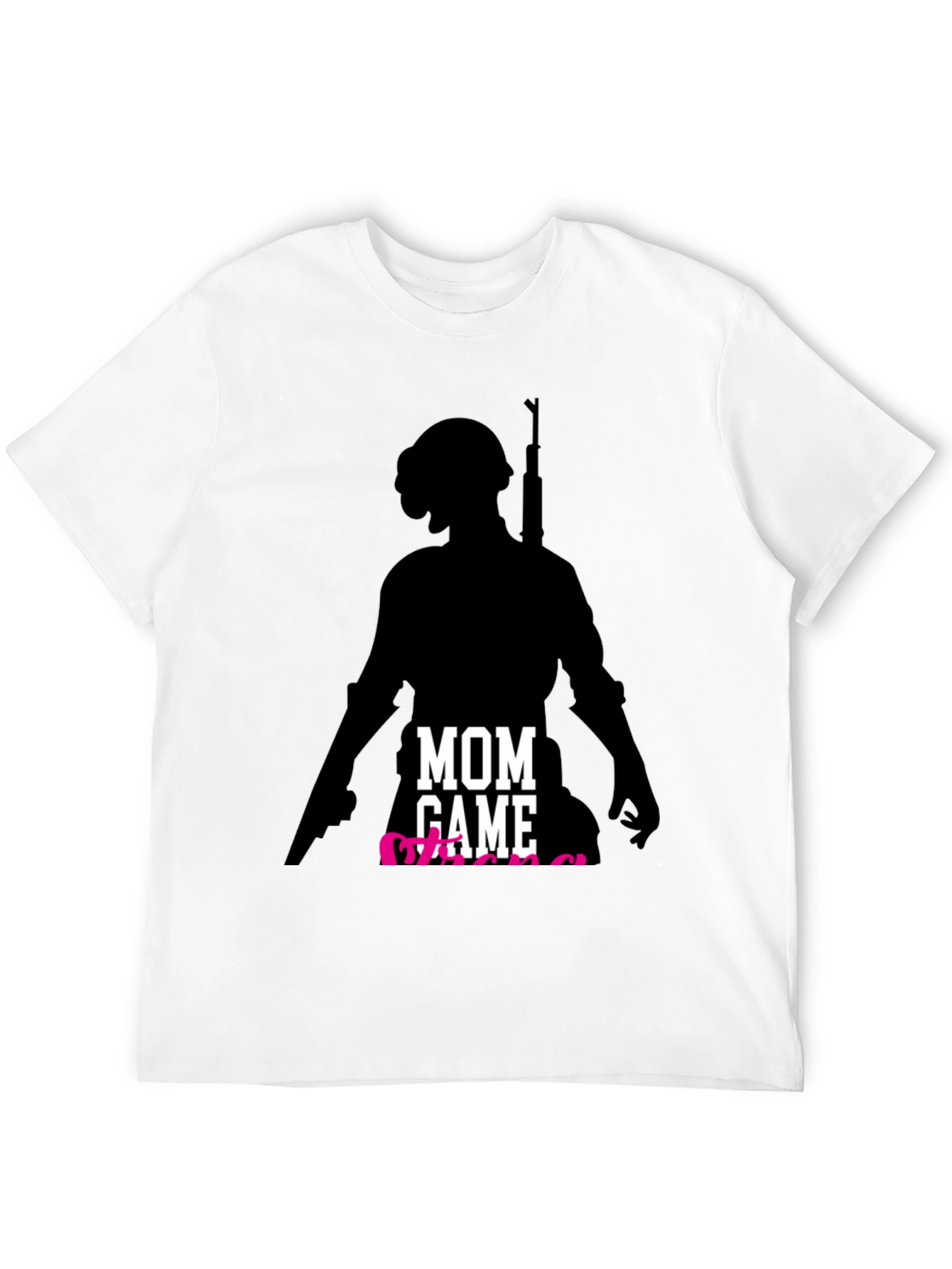 Mom Gamer T-Shirt - Player Silhouette - 12