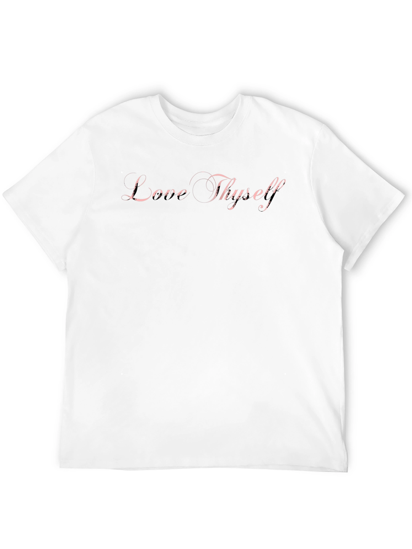 Black Love Thyself Black T-Shirt view 12