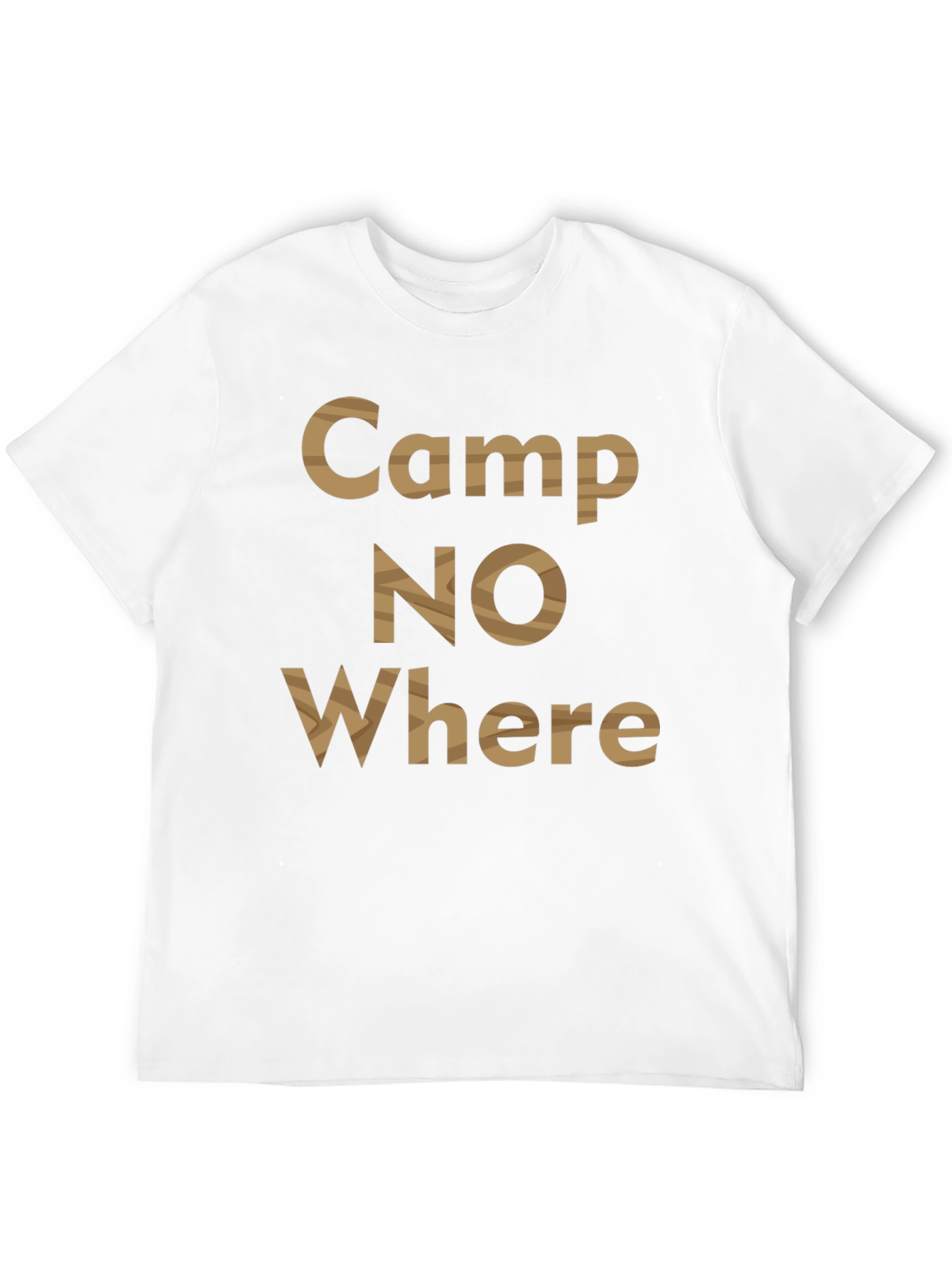 Black Camp Nowhere Graphic Tee - Black Cotton Blend view 12
